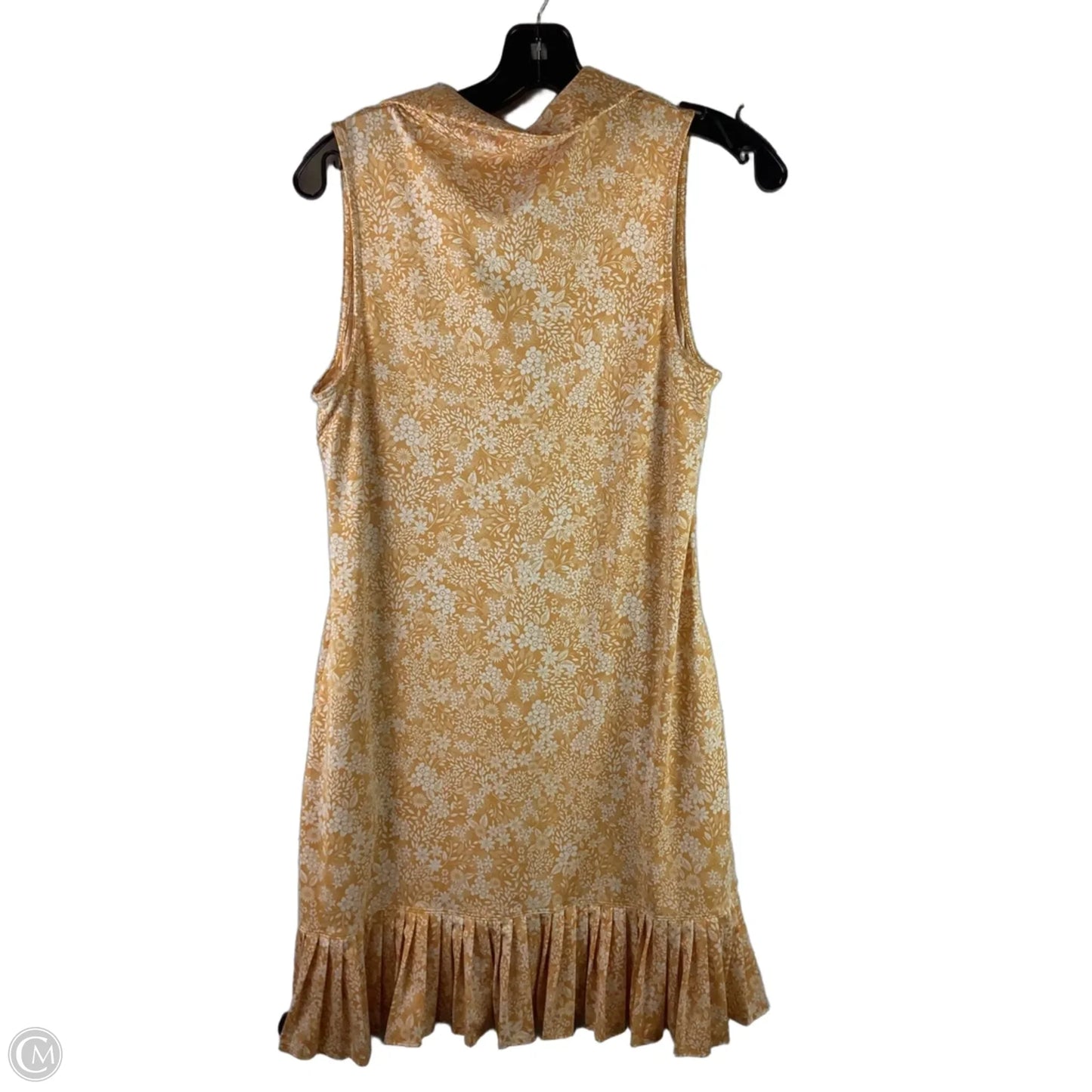 Dress Casual Short By Laura Ashley In Yellow, Size: M