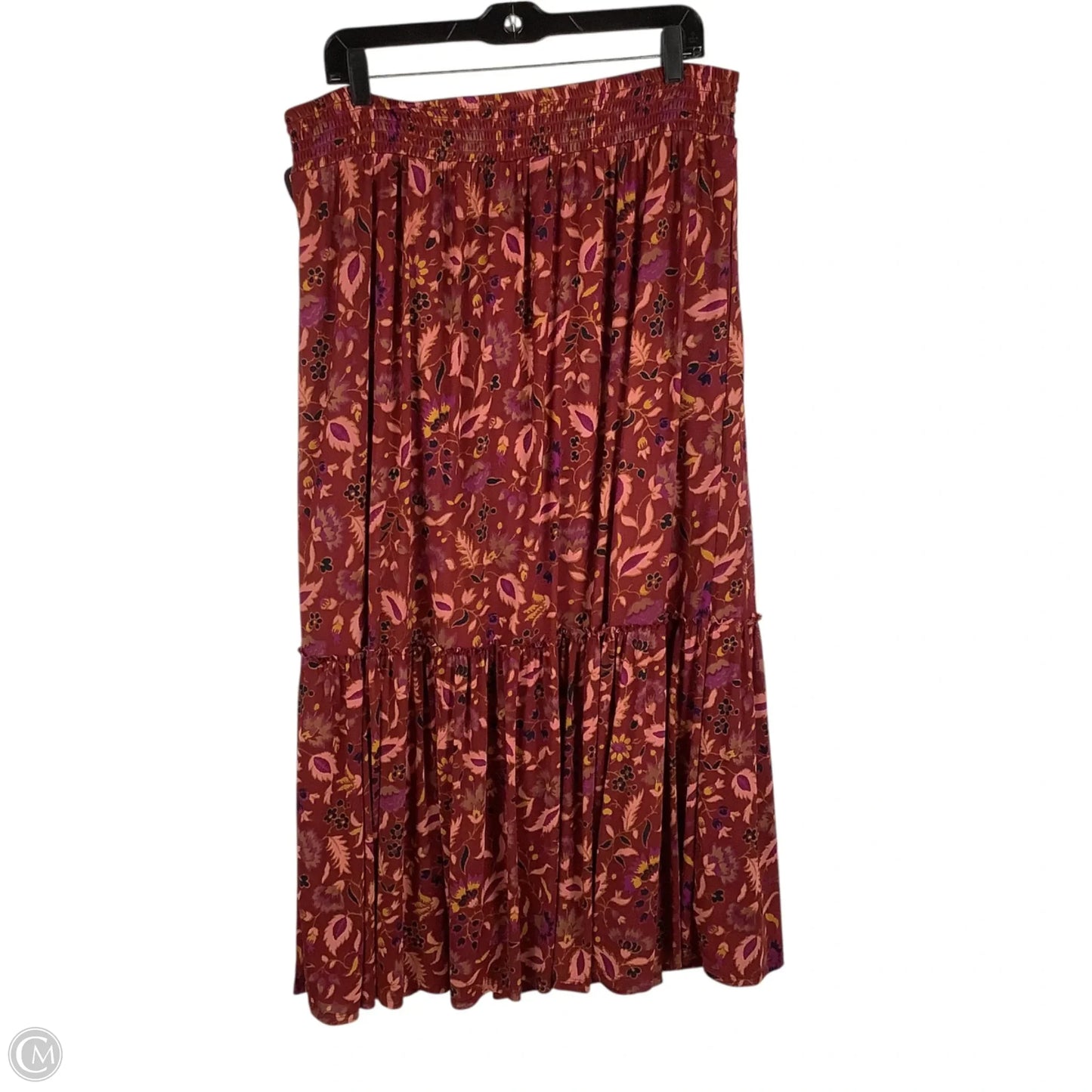 Skirt Maxi By Knox Rose In Red, Size: L