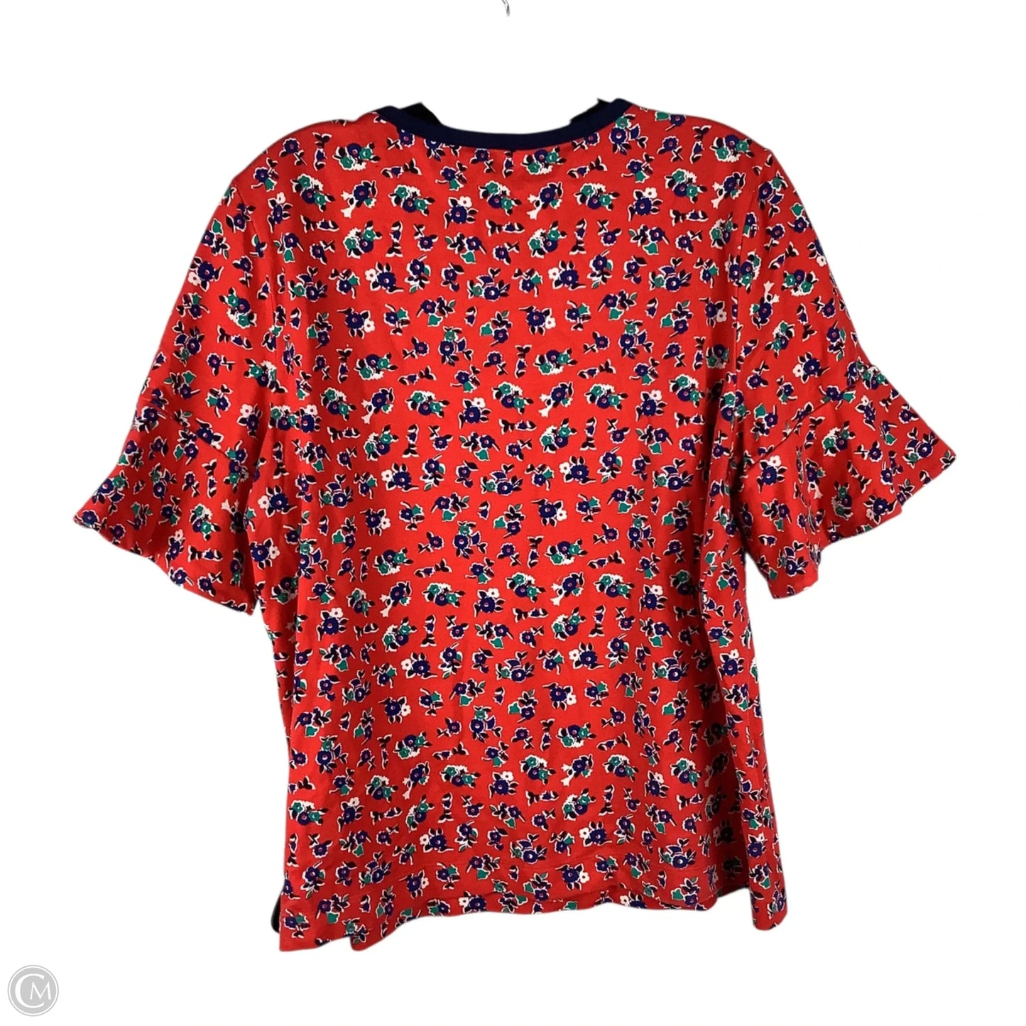 Top Long Sleeve By Draper James In Floral Print, Size: L