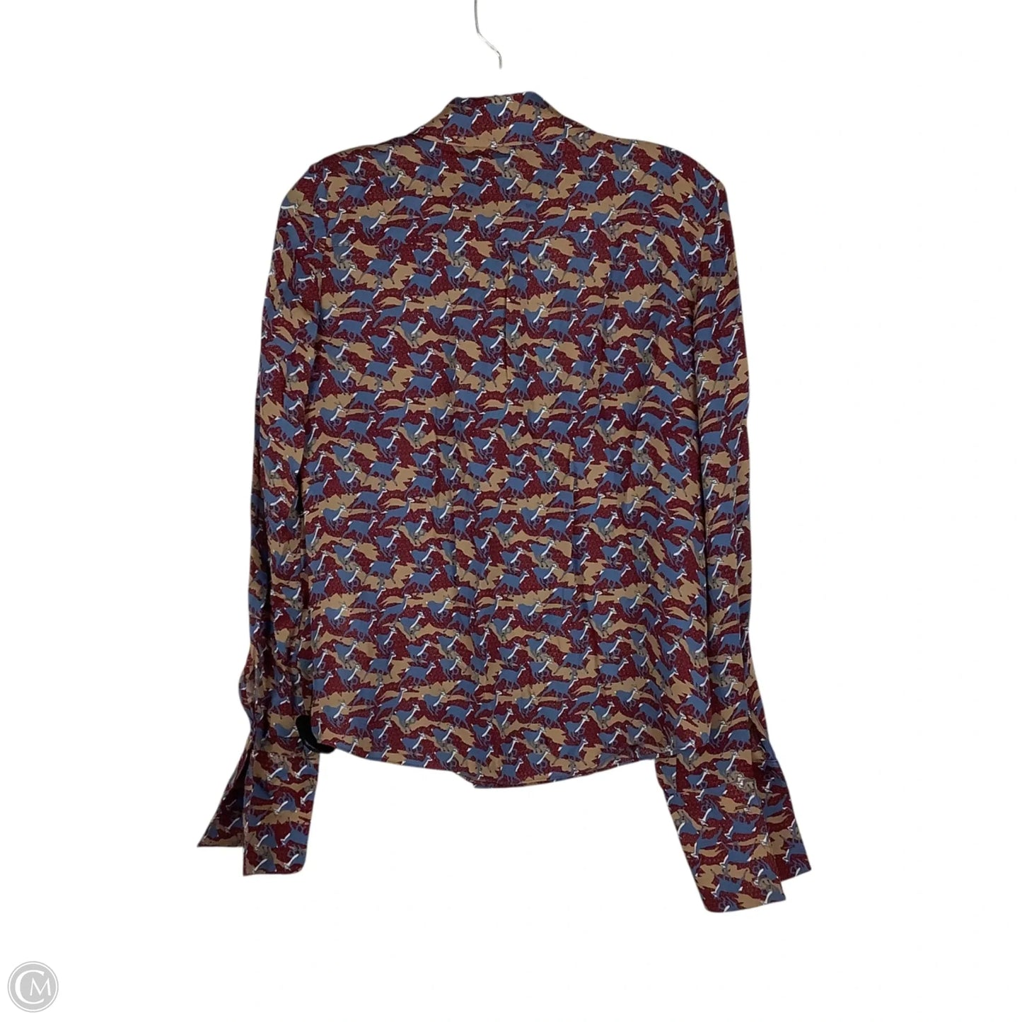 Top Long Sleeve By Brooks Brothers In Multi-colored, Size: 2