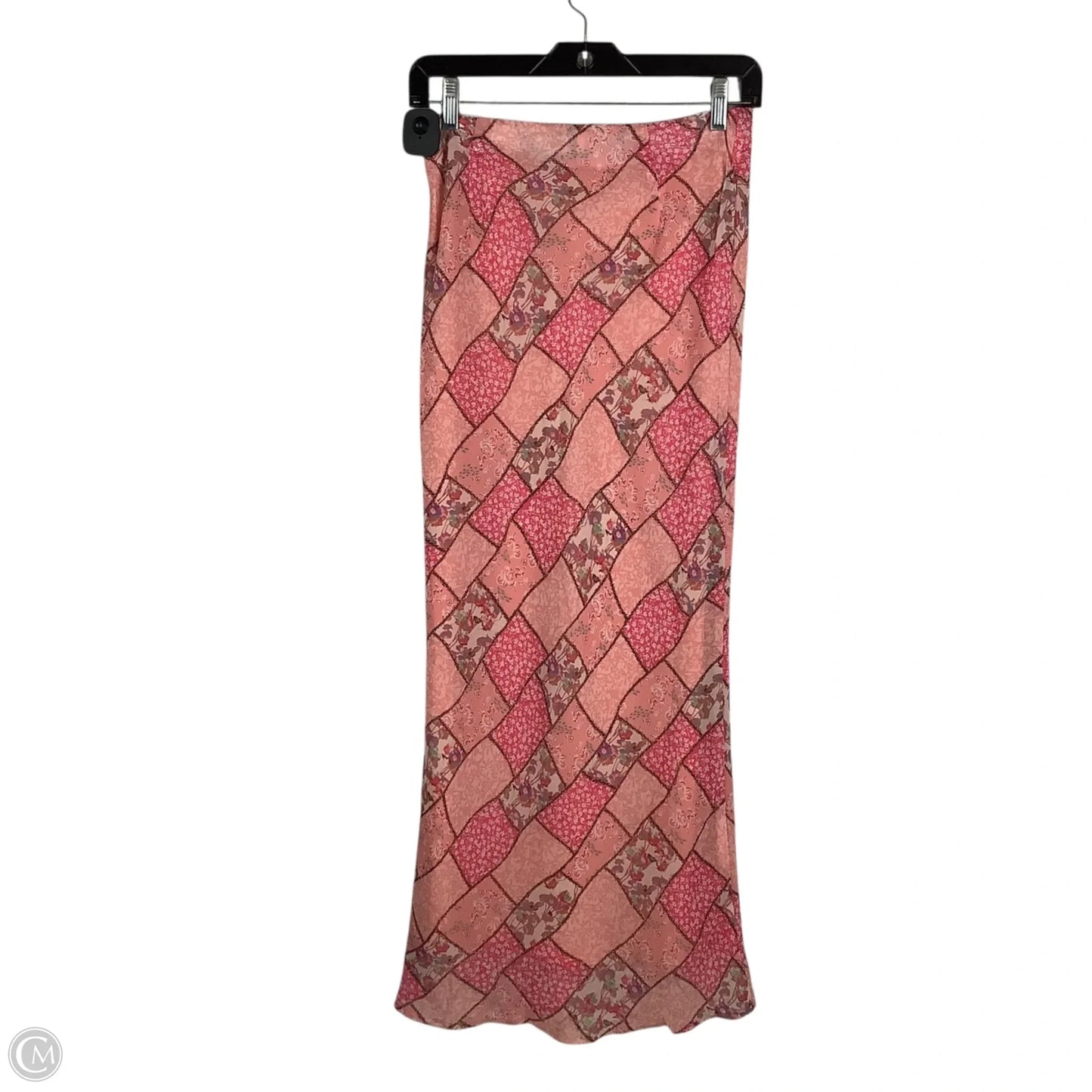 Skirt Maxi By Vestique In Pink, Size: Xs