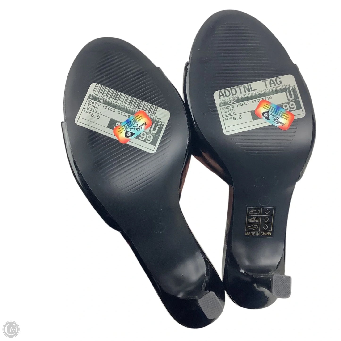 Shoes Heels Stiletto By Cmc In Black, Size: 6.5/37