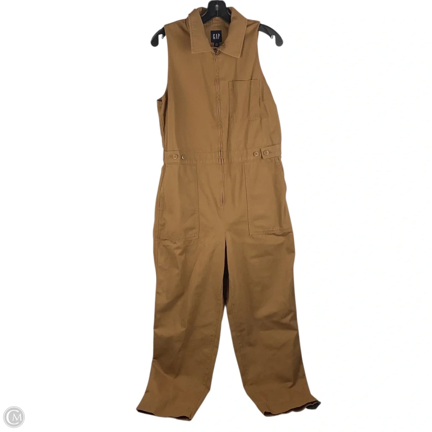 Jumpsuit By Gap In Brown, Size: 10 petite