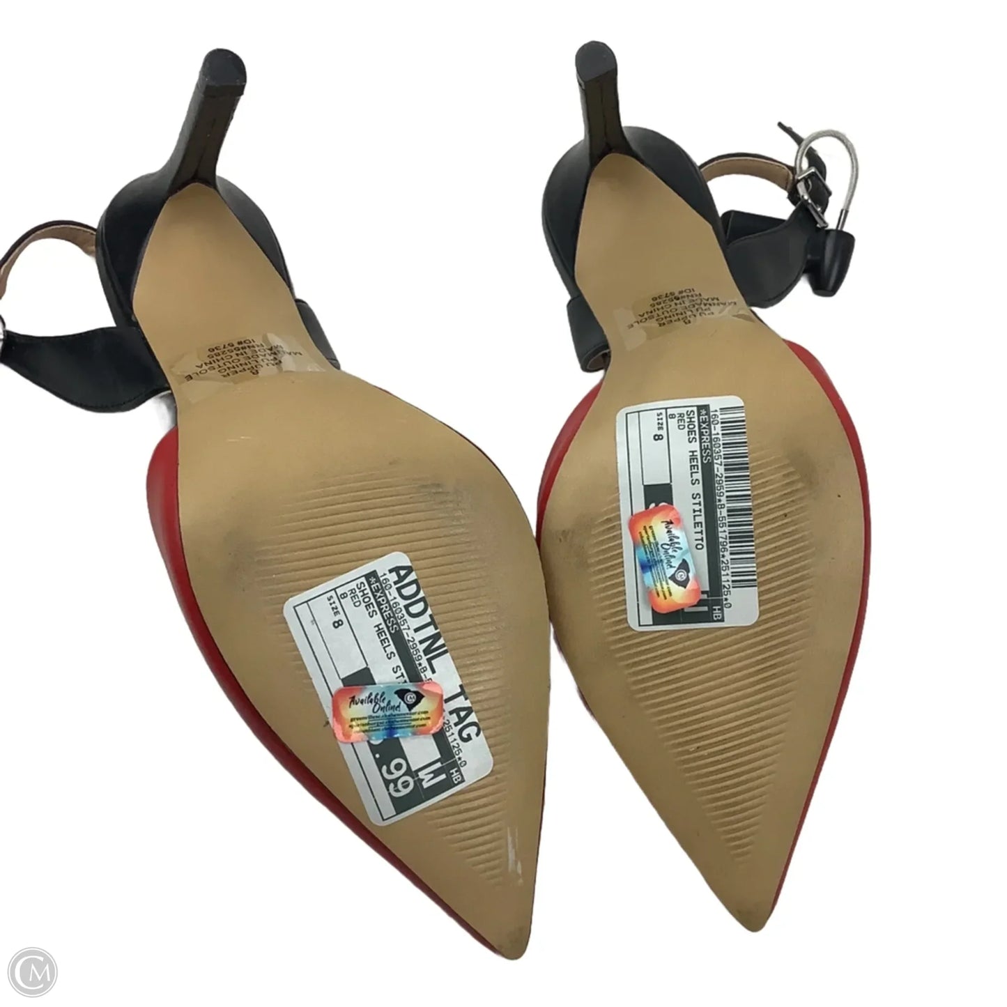 Shoes Heels Stiletto By Express In Red, Size: 8