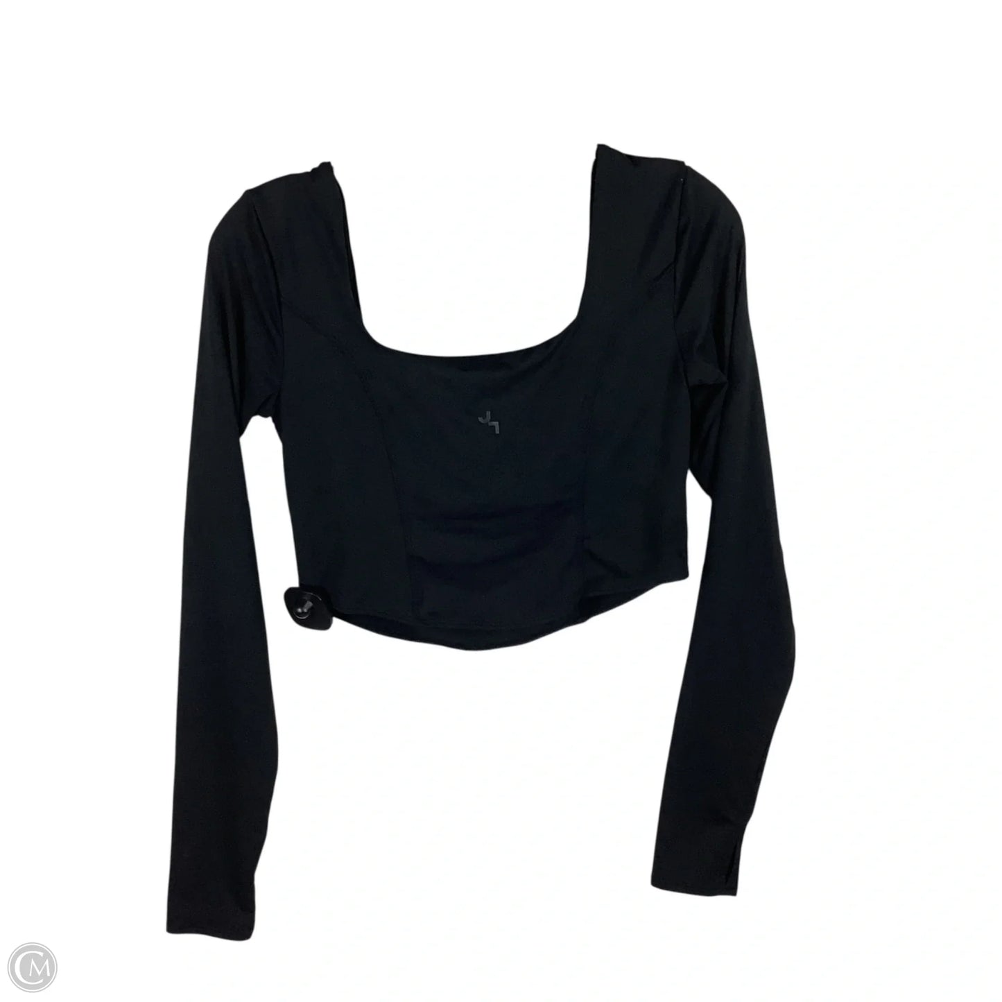 Athletic Top Long Sleeve Crewneck By Joy Lab In Black, Size: M
