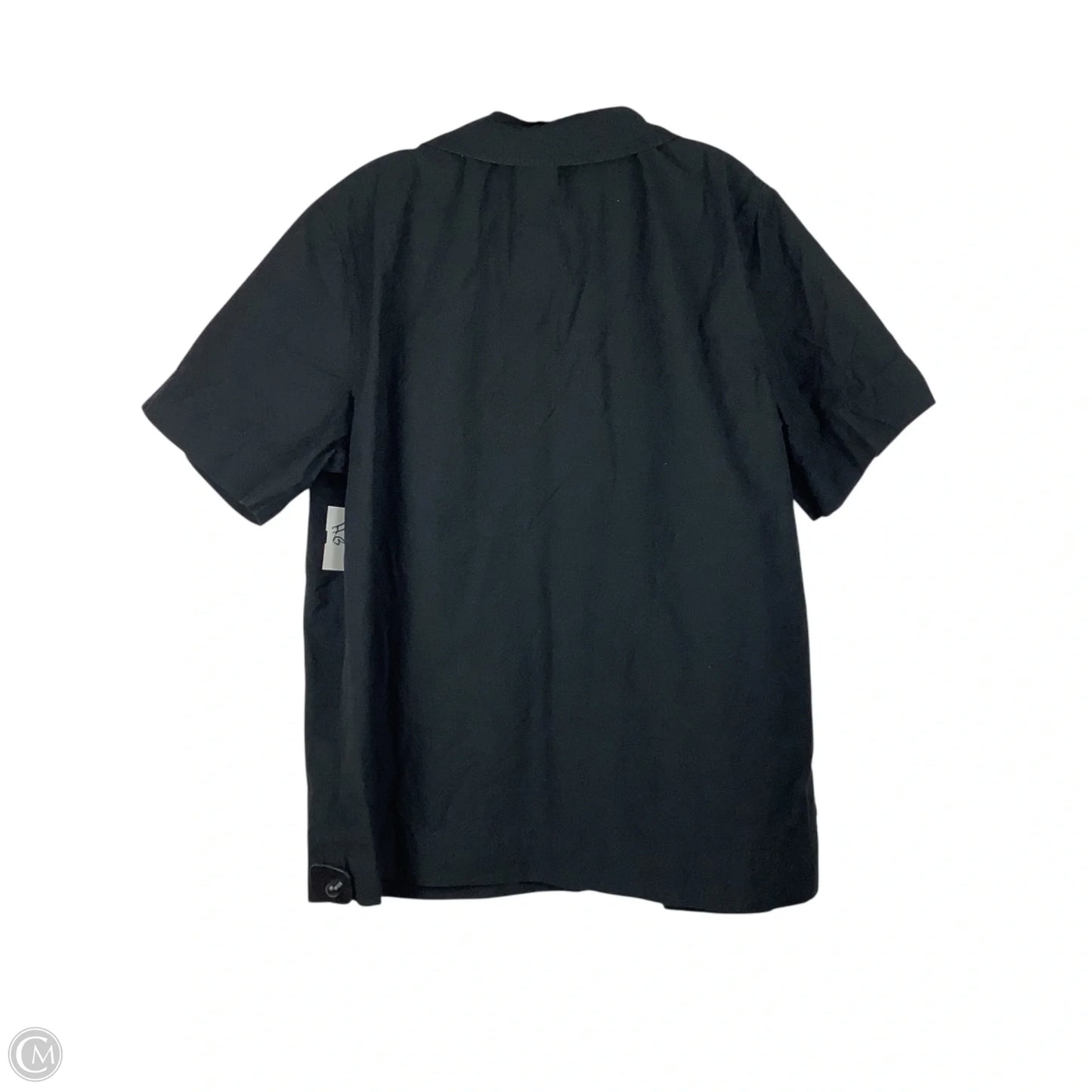 Top Short Sleeve By Everlane In Black, Size: L
