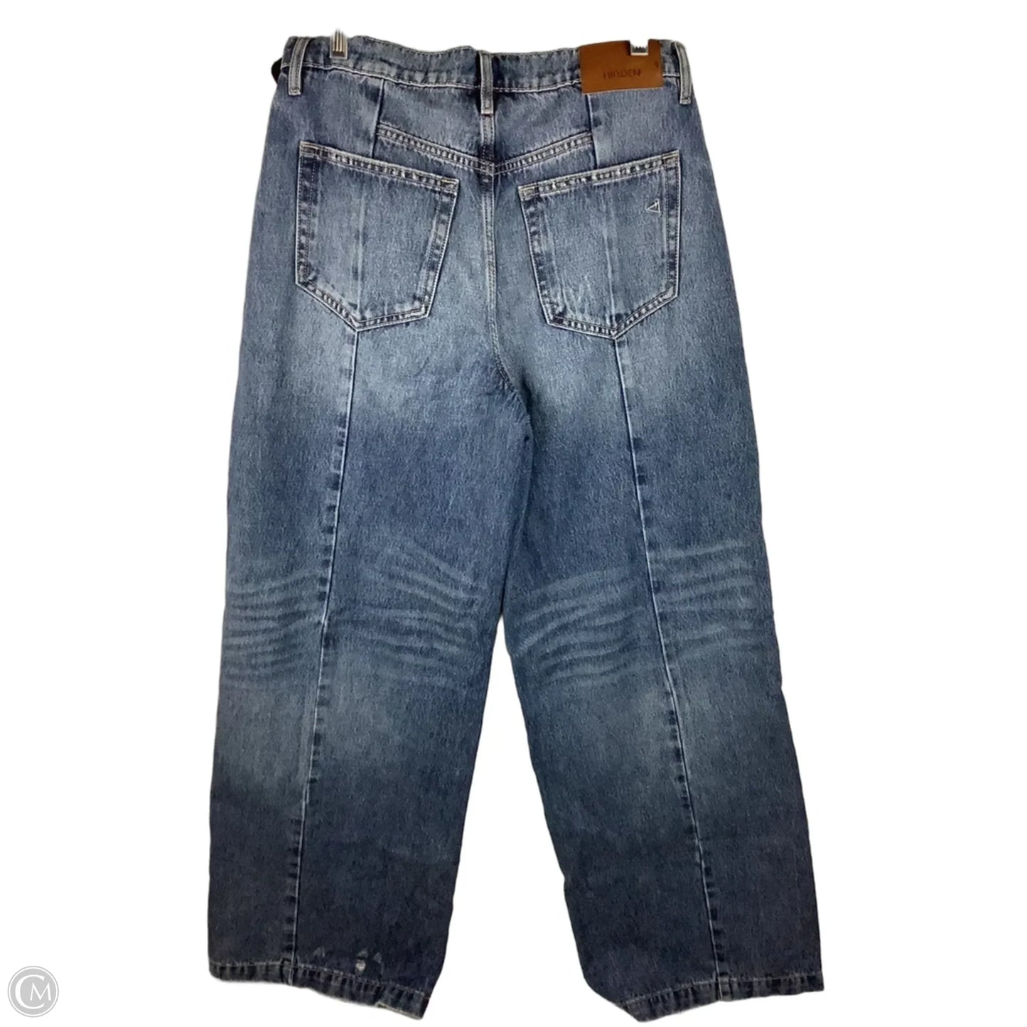 Jeans Wide Leg By Hidden In Blue Denim, Size: 6(27)