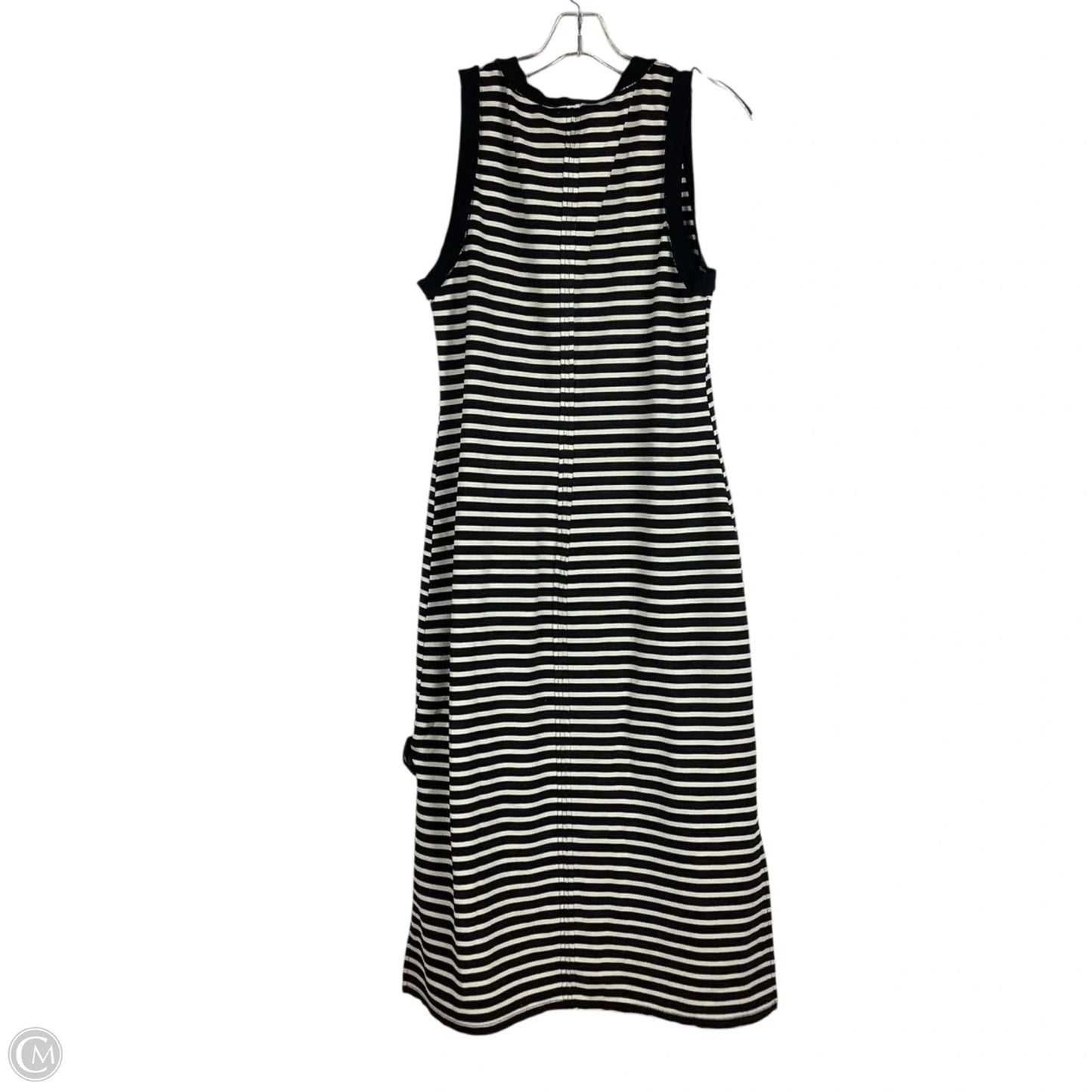 Dress Party Midi By Entro In Striped Pattern, Size: M