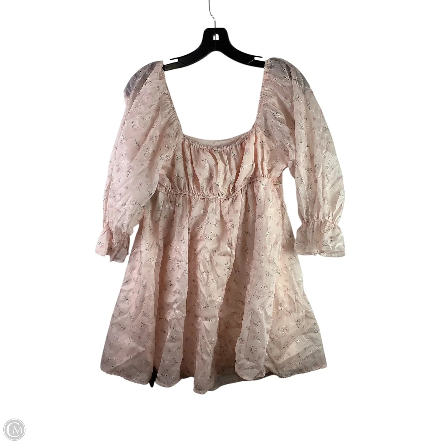 Dress Casual Short By Clothes Mentor In Pink, Size: M
