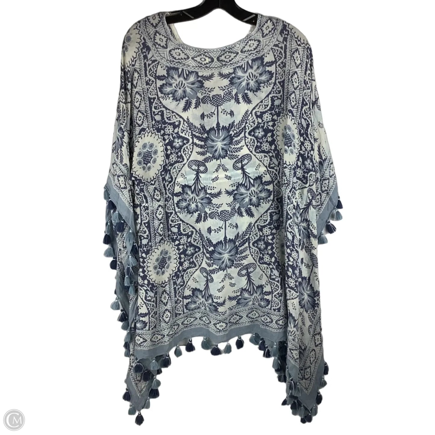 Swimwear Cover-up By Spartina In Blue, Size: Osfm