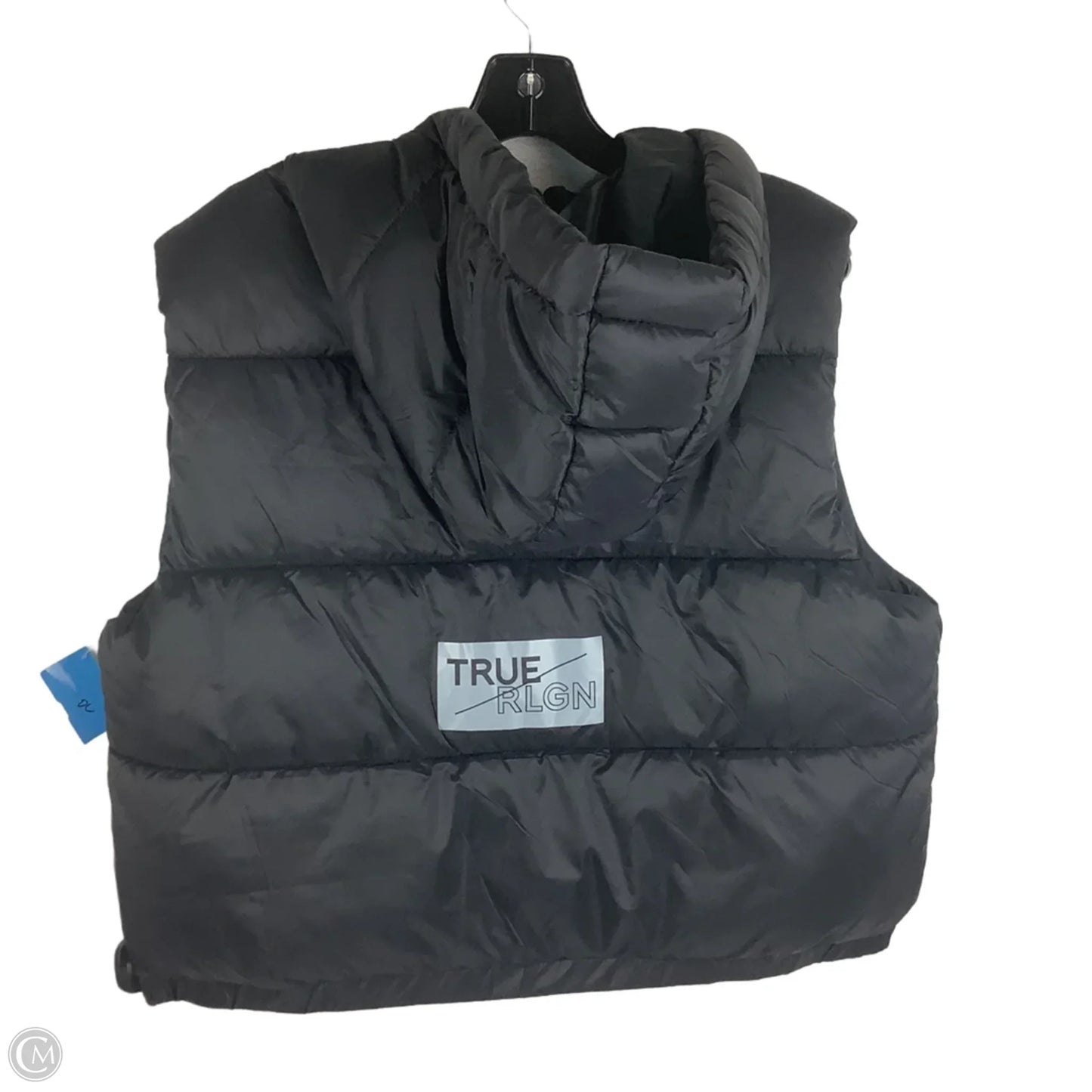 Vest Puffer & Quilted By True Religion In Black, Size: M