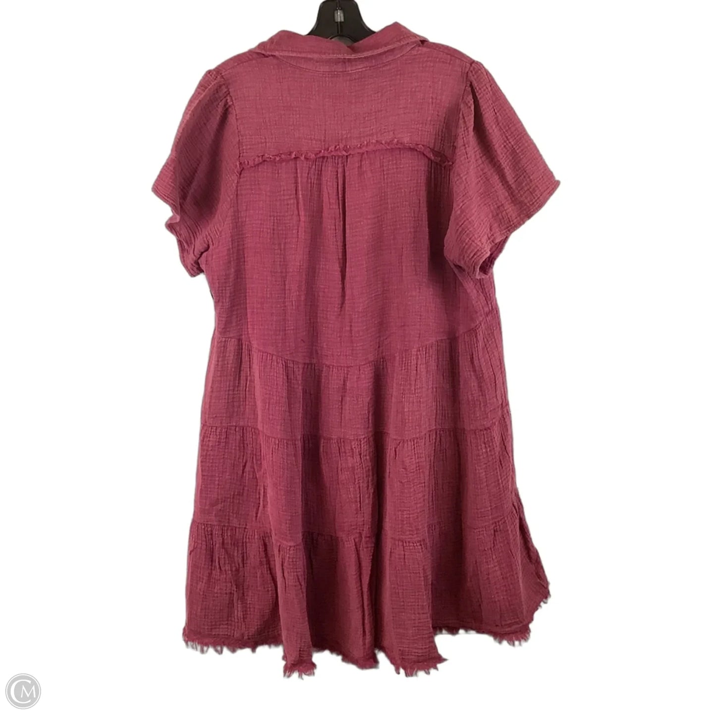 Dress Casual Short By Umgee In Maroon, Size: Xl