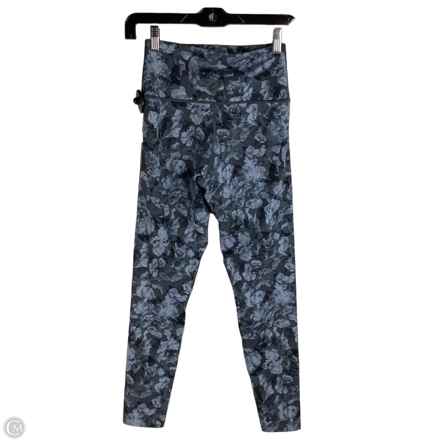 Athletic Leggings By Aerie In Floral Print, Size: M