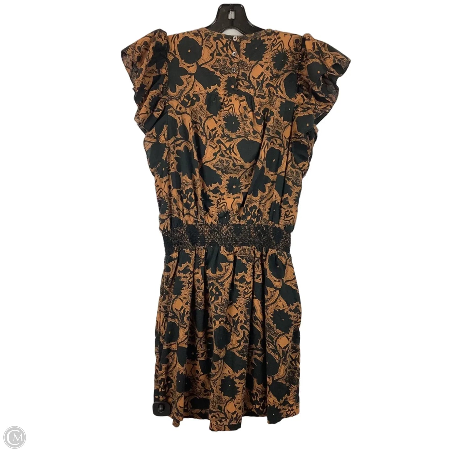 Dress Party Short By Lilla P In Black & Orange, Size: Xs