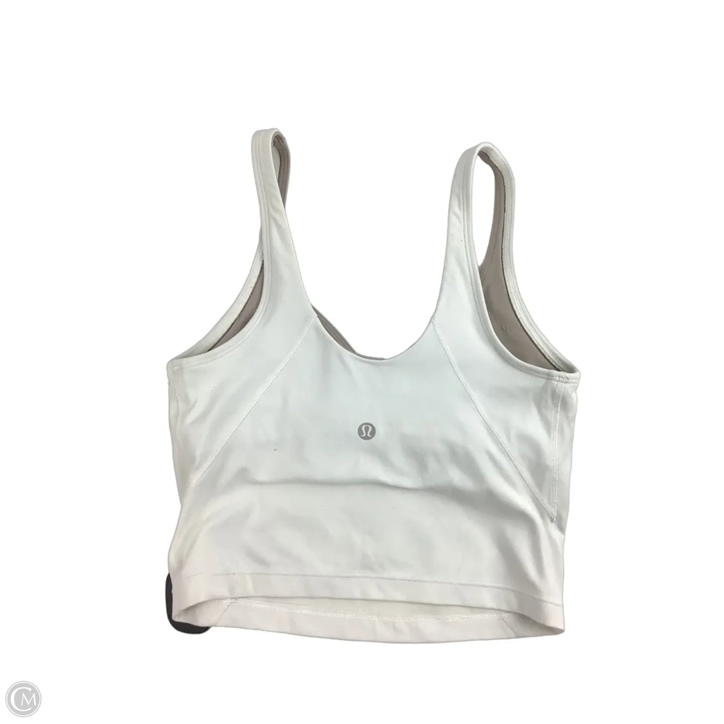 Athletic Tank Top By Lululemon In White, Size: 2