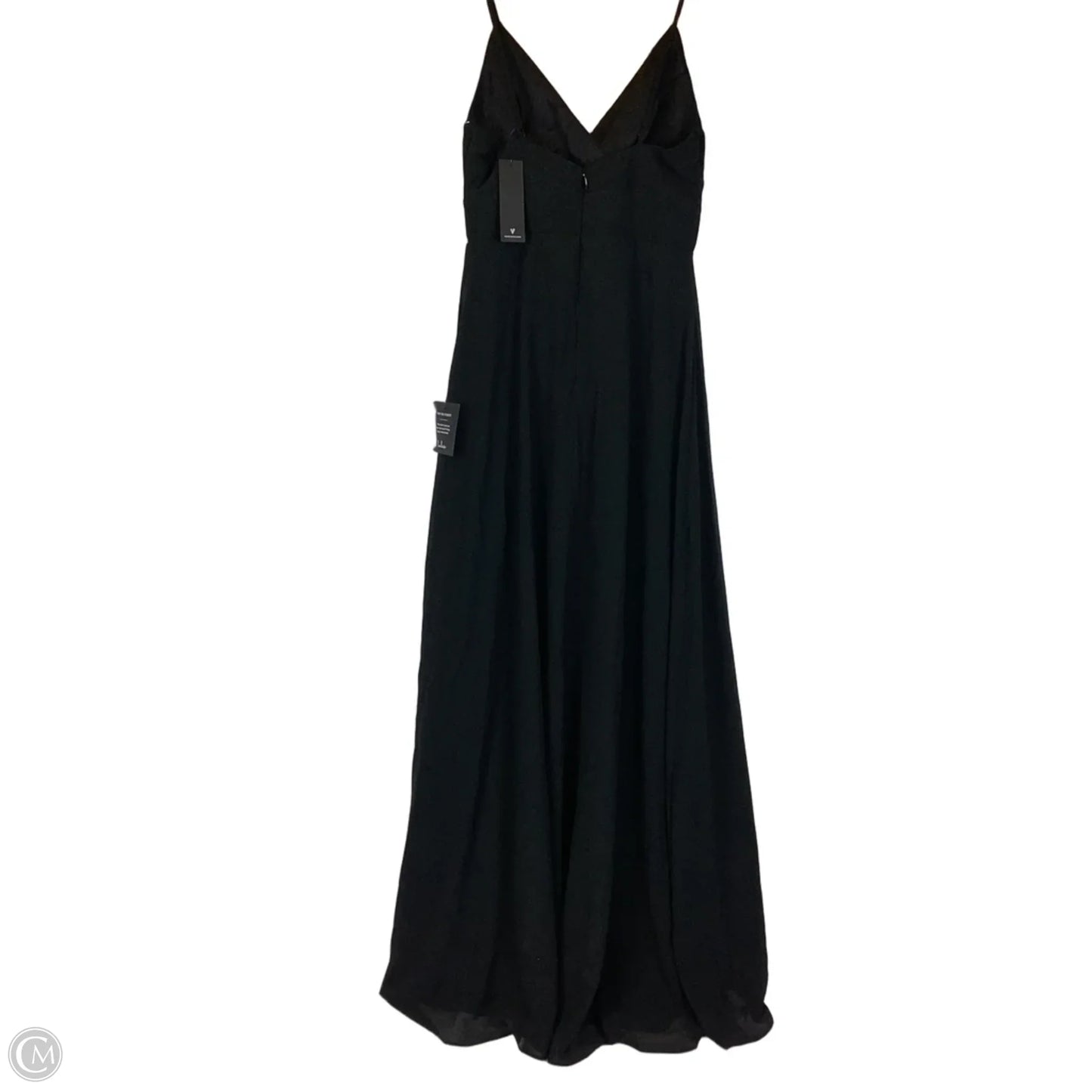 Dress Party Long By Lulus In Black, Size: S