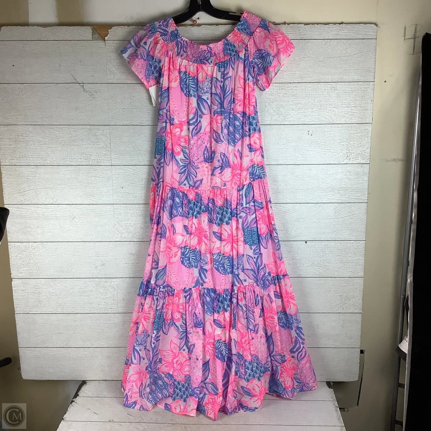 Dress Designer By Lilly Pulitzer In Blue & Pink, Size: Xxs