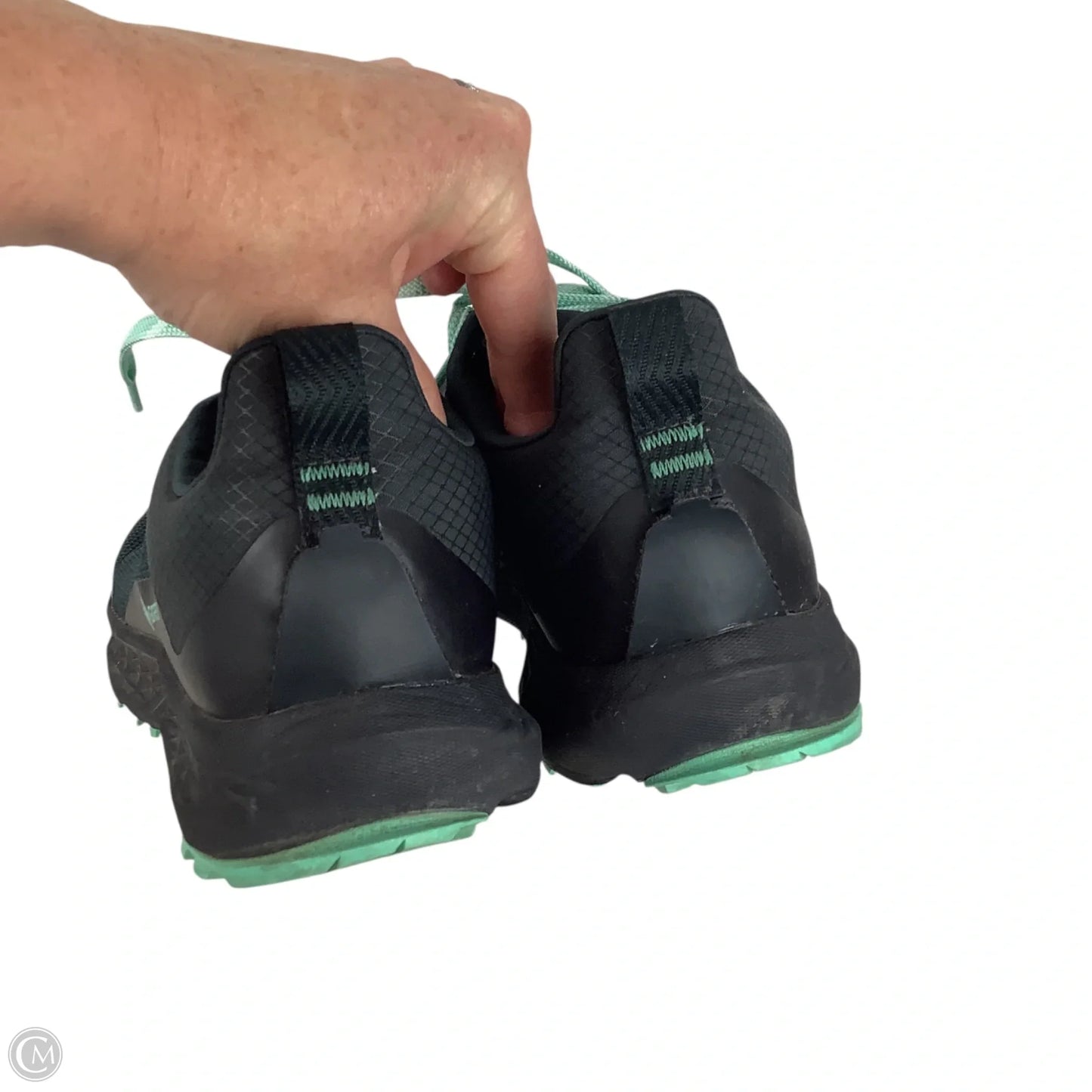 Shoes Athletic By Cmb In Black & Blue, Size: 9.5