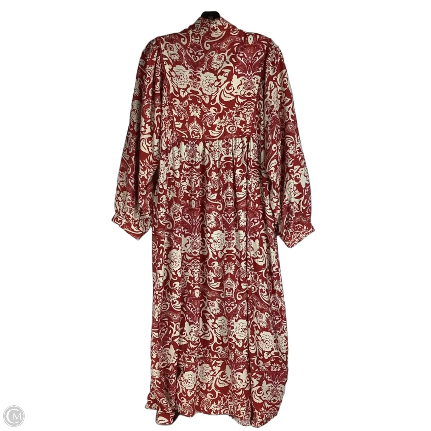 Dress Casual Maxi By Jodifl In Red & White, Size: M
