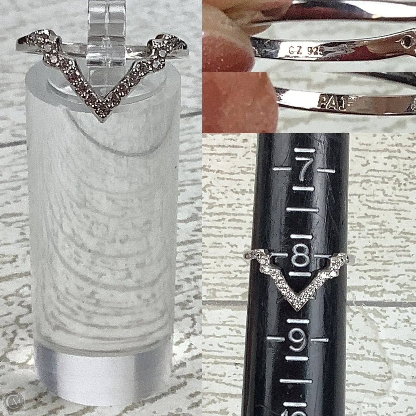 Ring Sterling Silver By Clothes Mentor Size 8