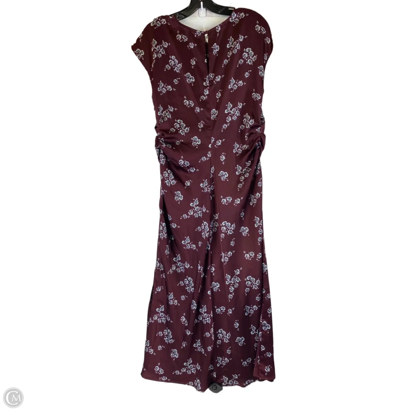 Dress Party Midi By A New Day In Blue & Red, Size: M