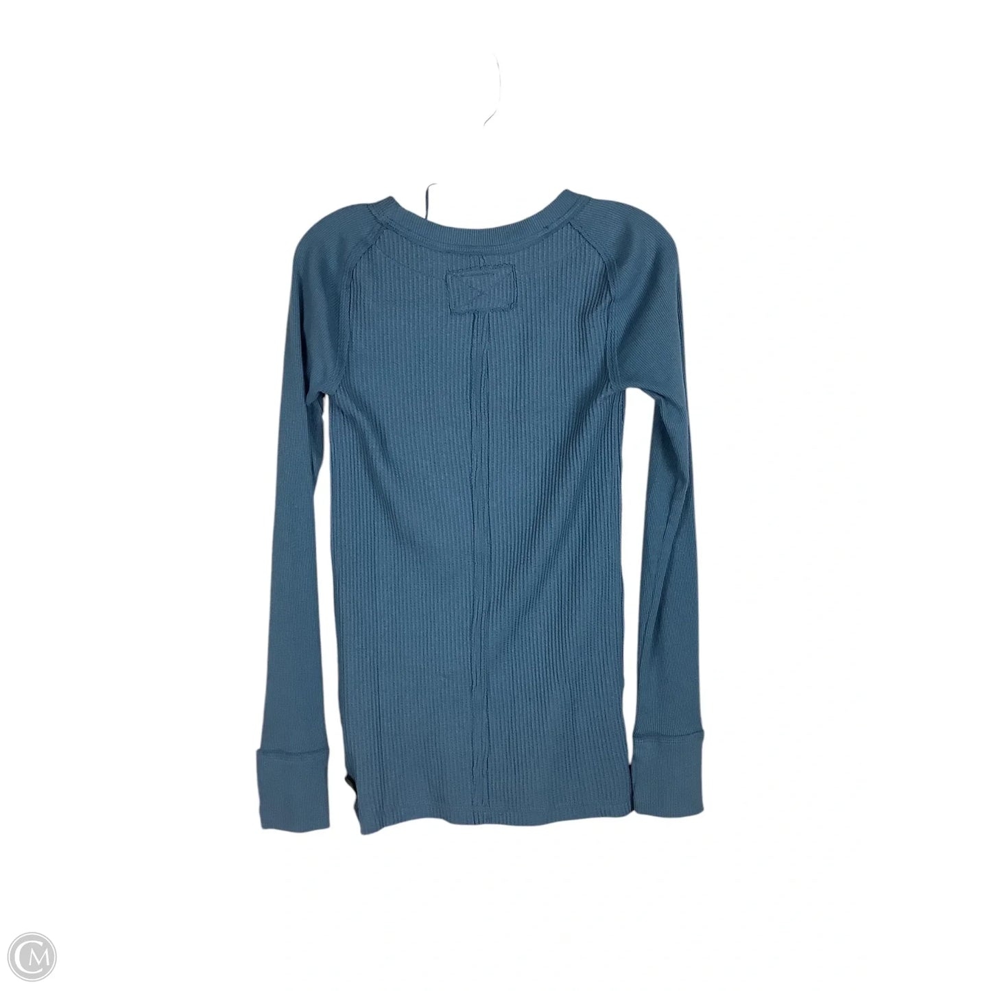 Top Long Sleeve By We The Free In Blue, Size: Xs