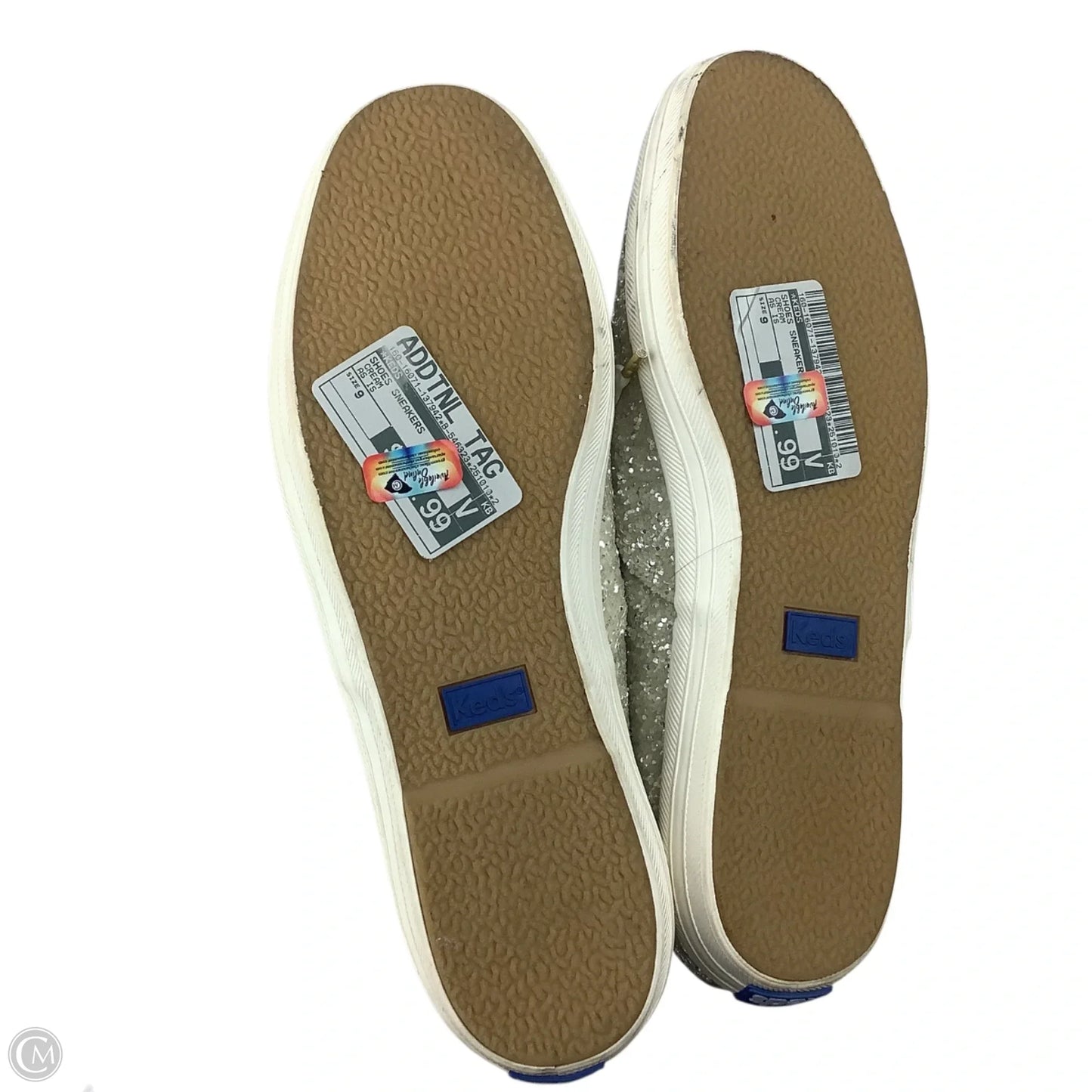 Shoes Sneakers By Keds In Cream, Size: 9