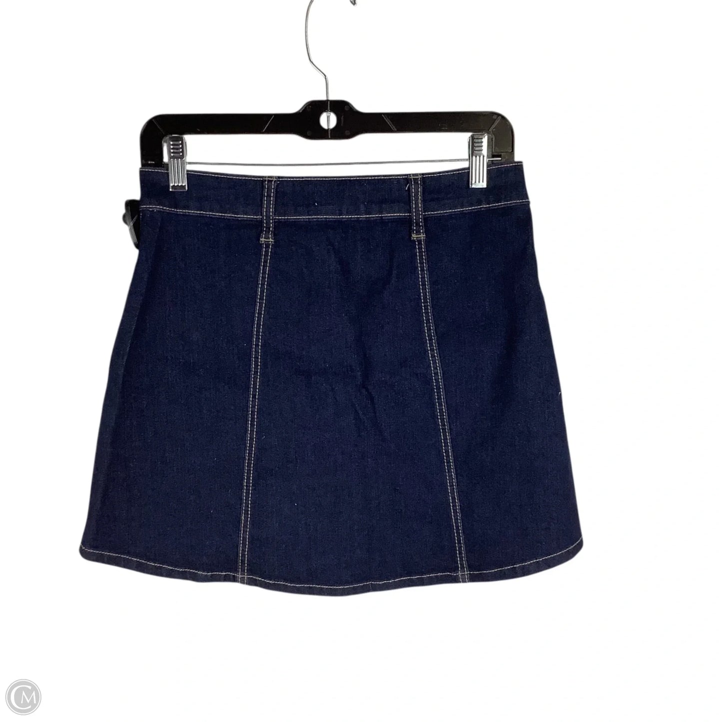 Skirt Mini & Short By Altard State In Blue Denim, Size: Xs