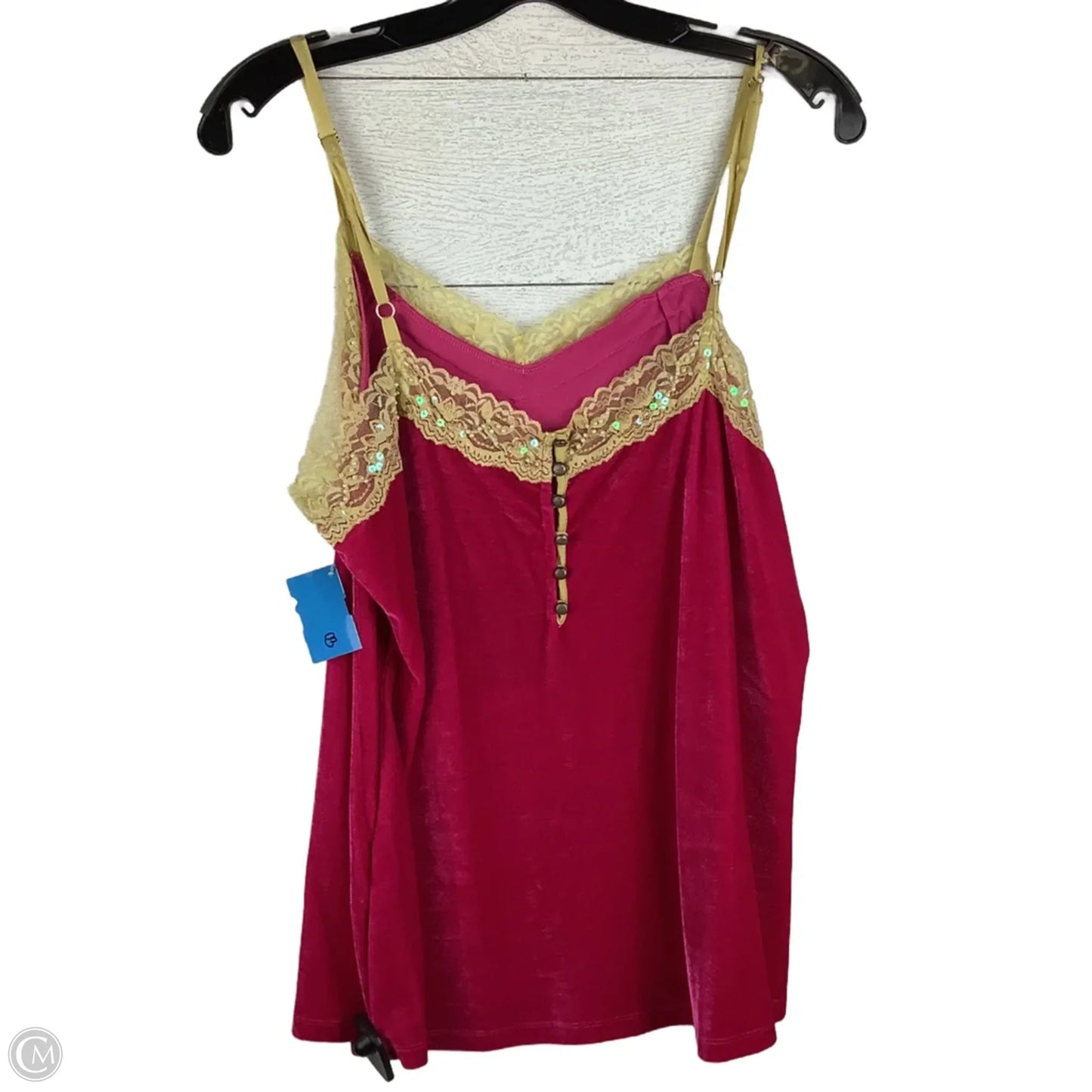 Top Sleeveless By Clothes Mentor In Pink, Size: L