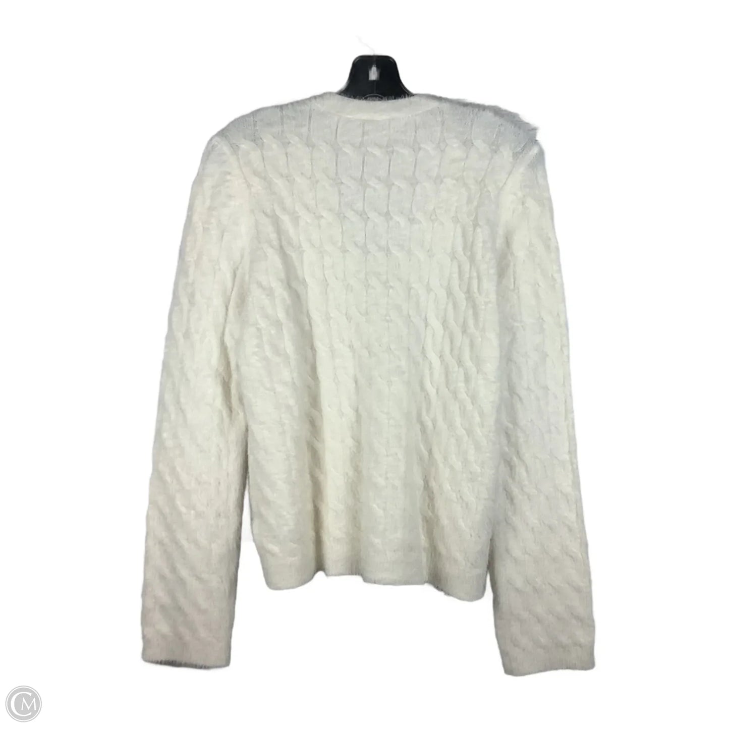 Sweater Cardigan By Joie In Cream, Size: M