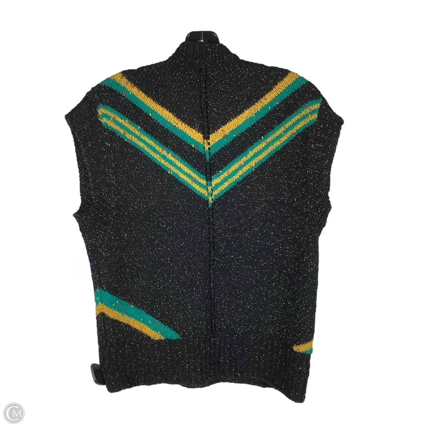 Vest Sweater By Cmc In Black, Size: Est. M