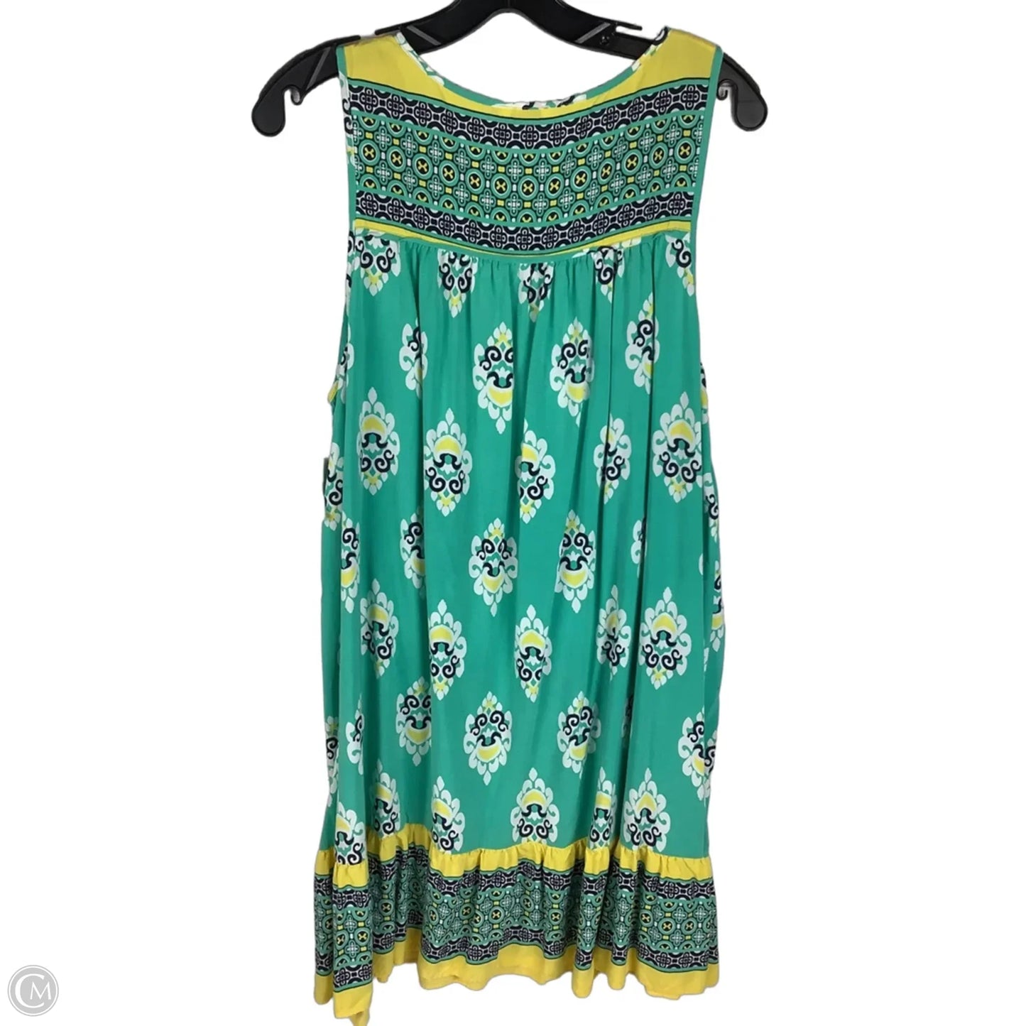 Dress Casual Short By Crown And Ivy In Aqua, Size: Xl