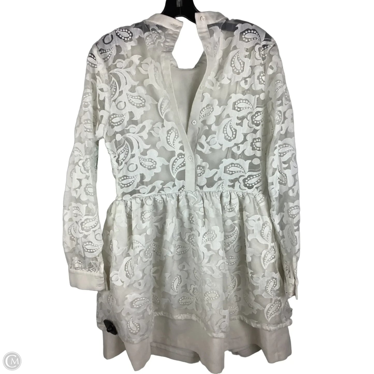 Dress Party Midi By English Factory In Cream, Size: L