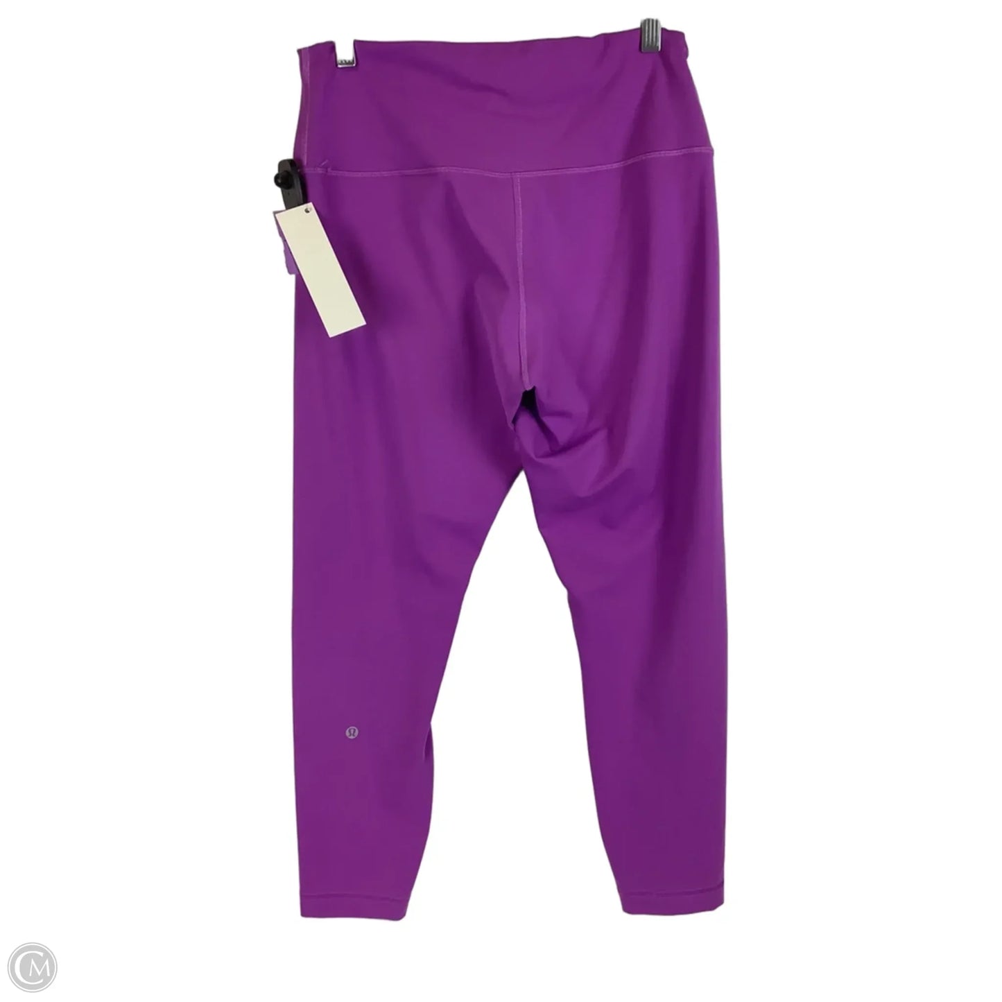 Athletic Capris By Lululemon In Purple, Size: 12
