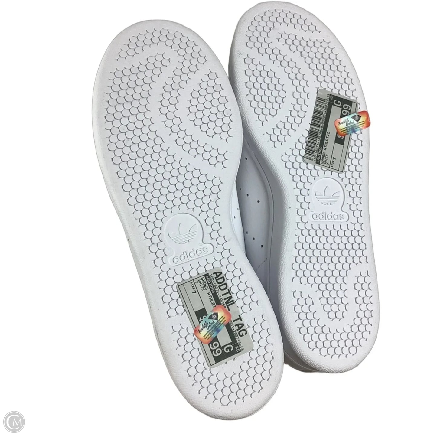 Shoes Athletic By Adidas In White, Size: 9