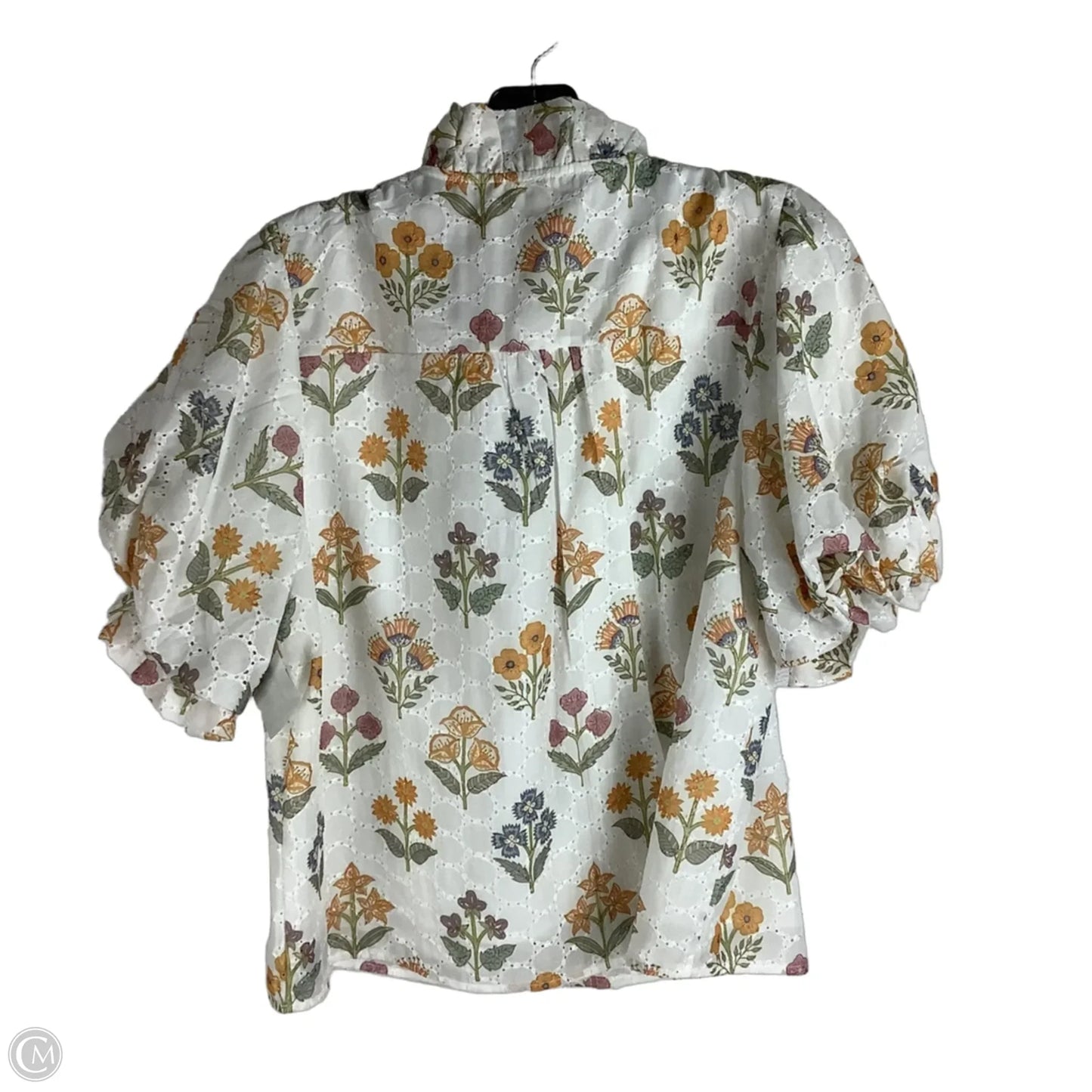 Top Short Sleeve By Jodifl In Floral Print, Size: L