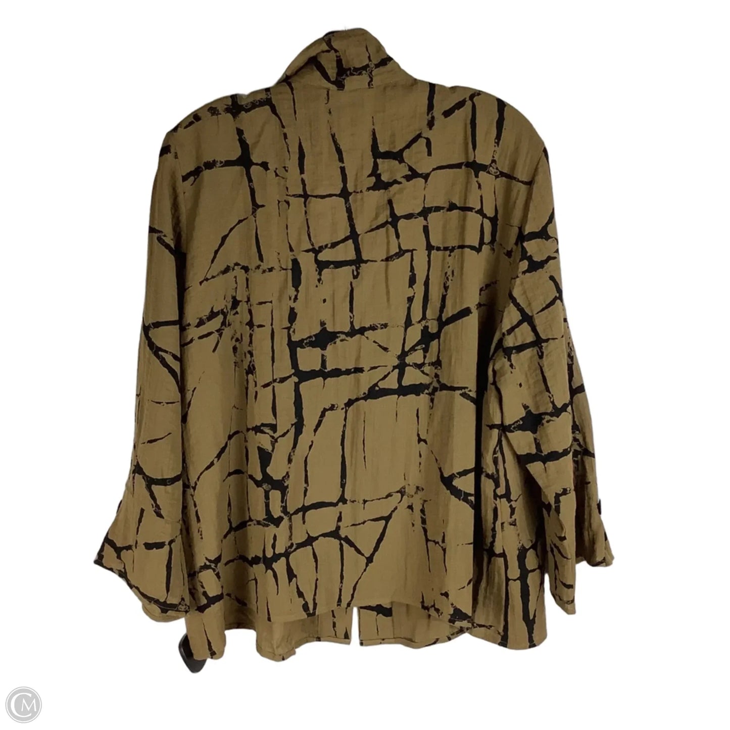 Top Long Sleeve By Habitat In Tan, Size: Xl