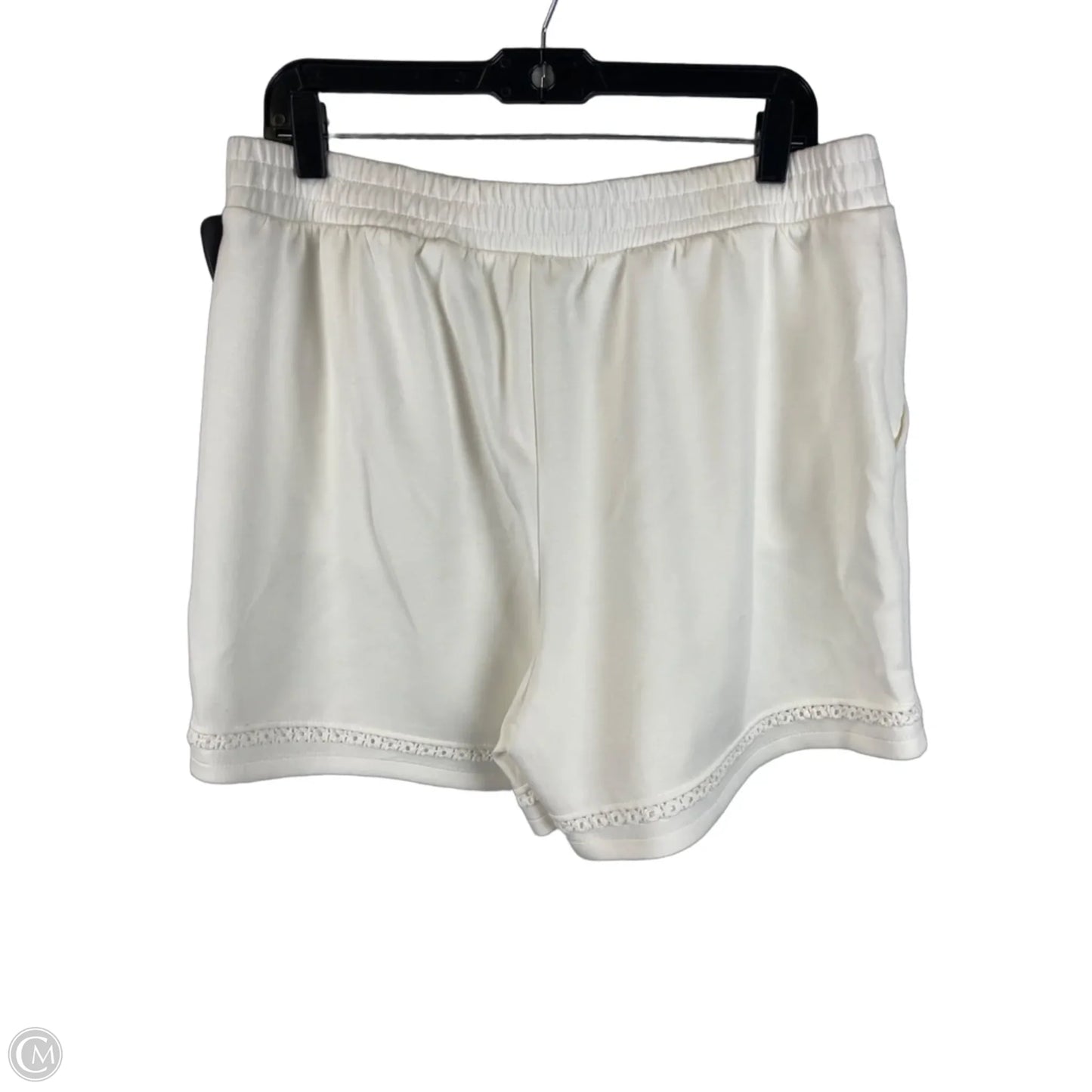Shorts By Elie Tahari In Cream, Size: Xl