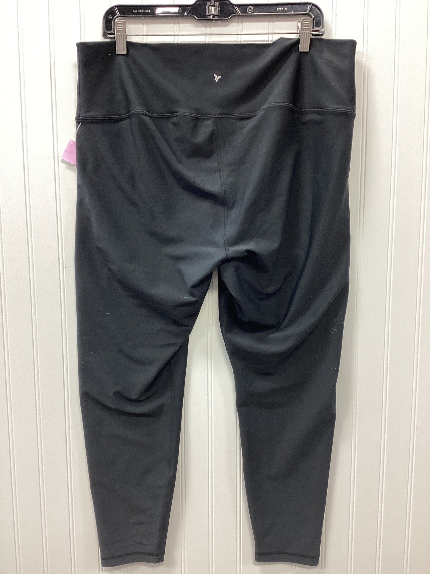 Athletic Leggings By Old Navy In Black, Size:1X