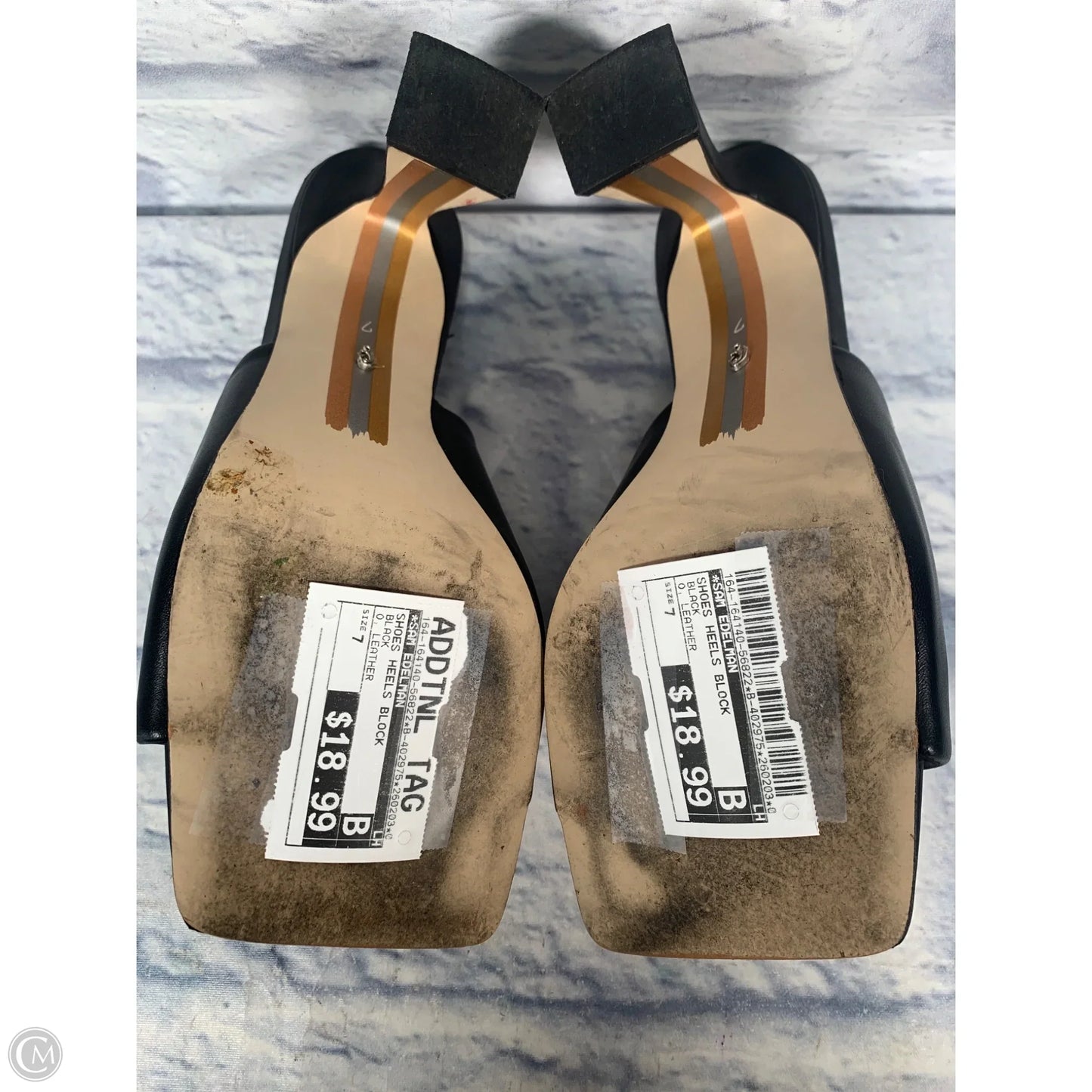 Shoes Heels Block By Sam Edelman In Black, Size: 7