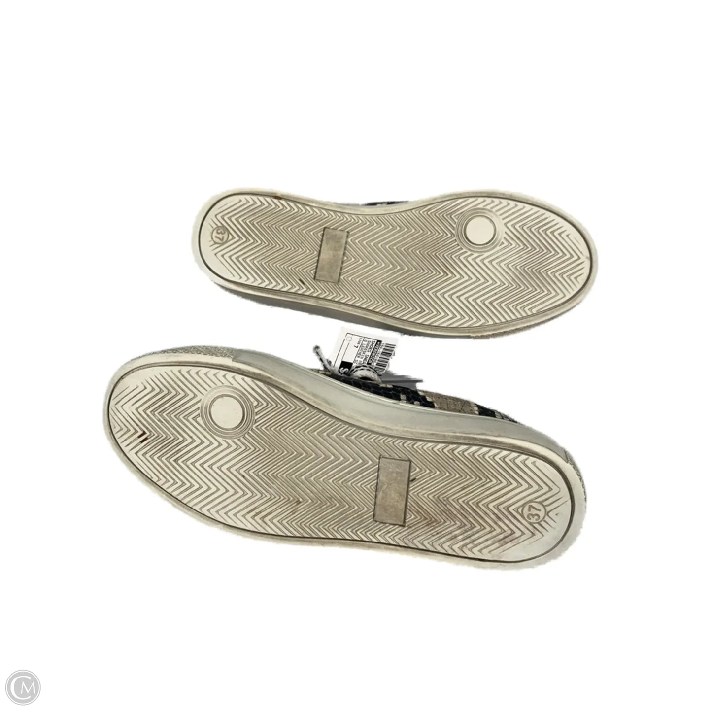 Shoes Sneakers By Veronica Beard In Snakeskin Print, Size: 7