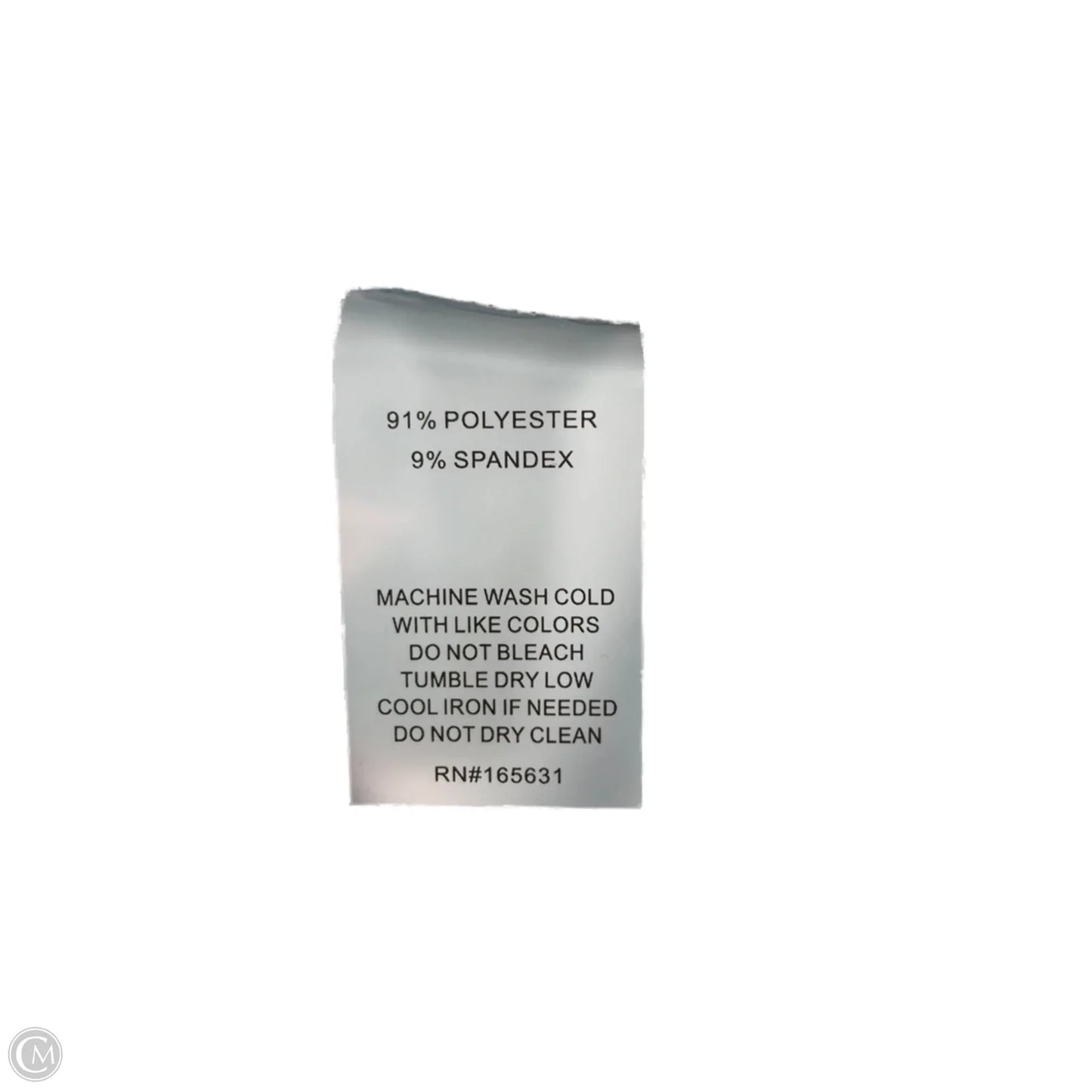 Athletic Top Short Sleeve By Johnny Was In Blue & Orange, Size: Xl