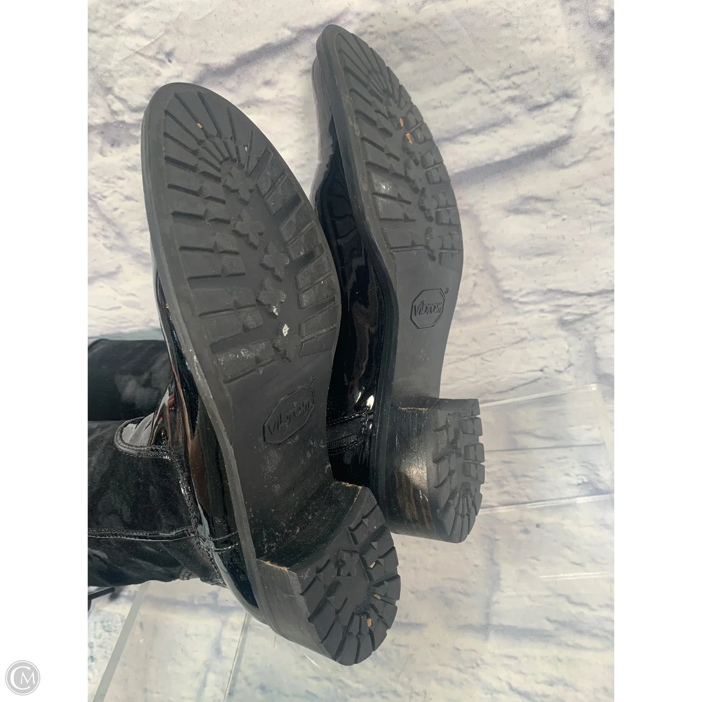 Boots Knee Heels By Cole-haan In Black, Size: 7.5