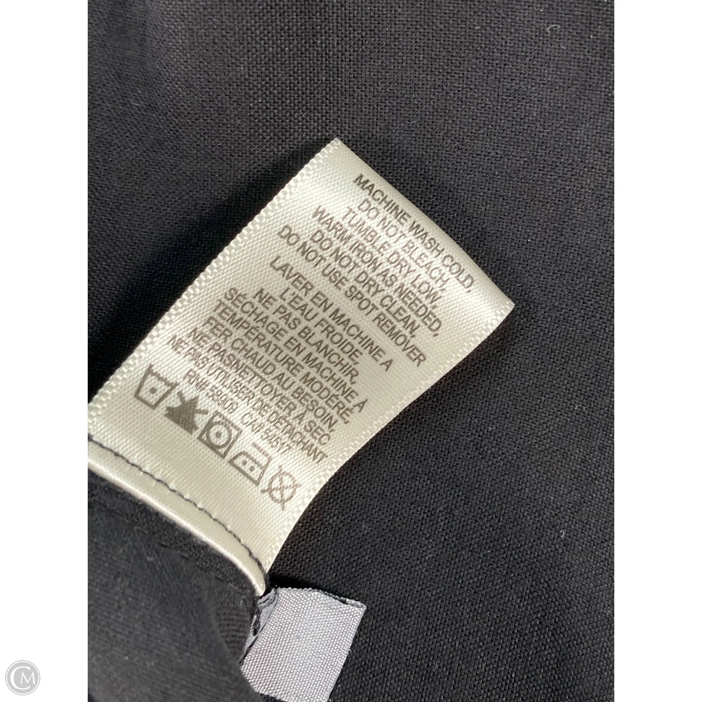 Top Long Sleeve By Cloth & Stone In Black, Size: S