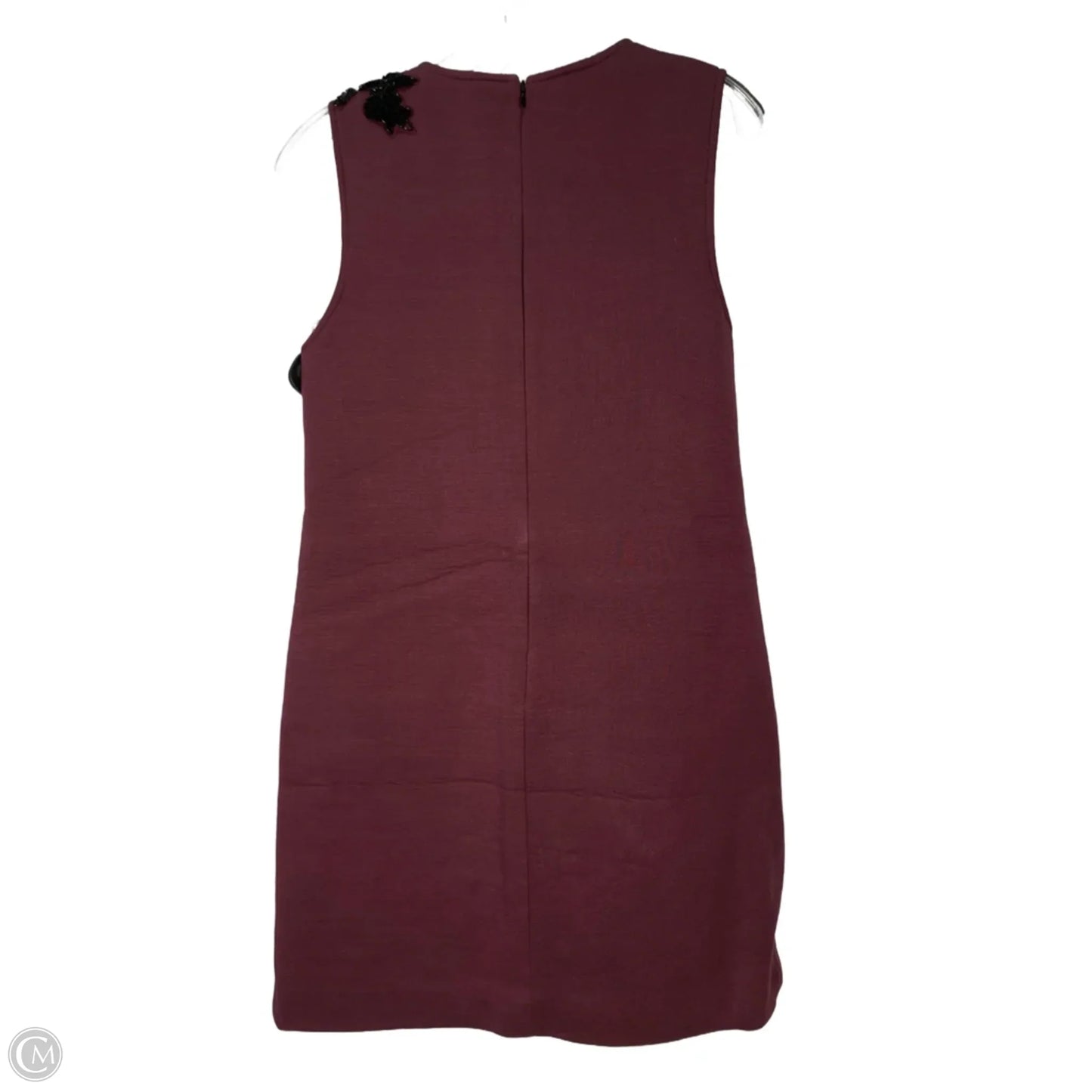 Dress Party Midi By Anthropologie In Maroon, Size: Xs
