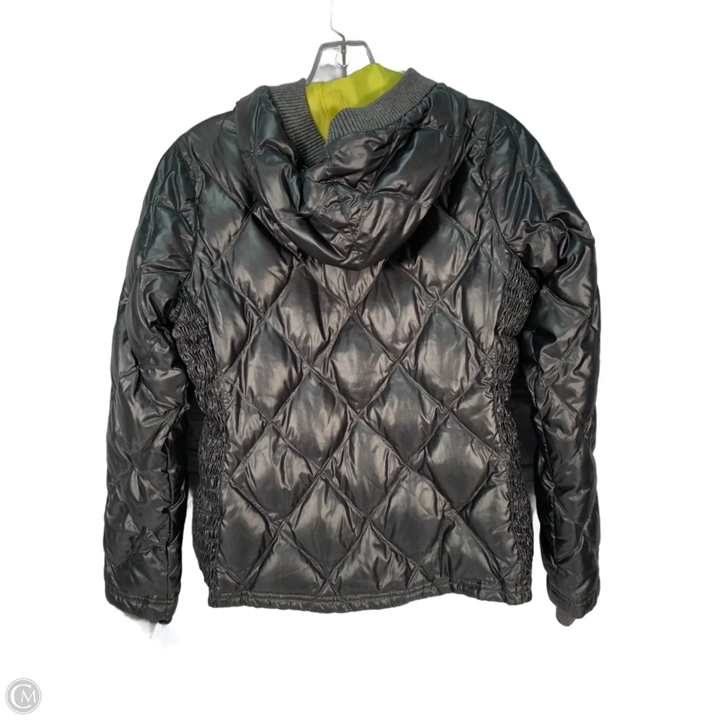 Jacket Puffer & Quilted By Eddie Bauer In Grey, Size: Xsp