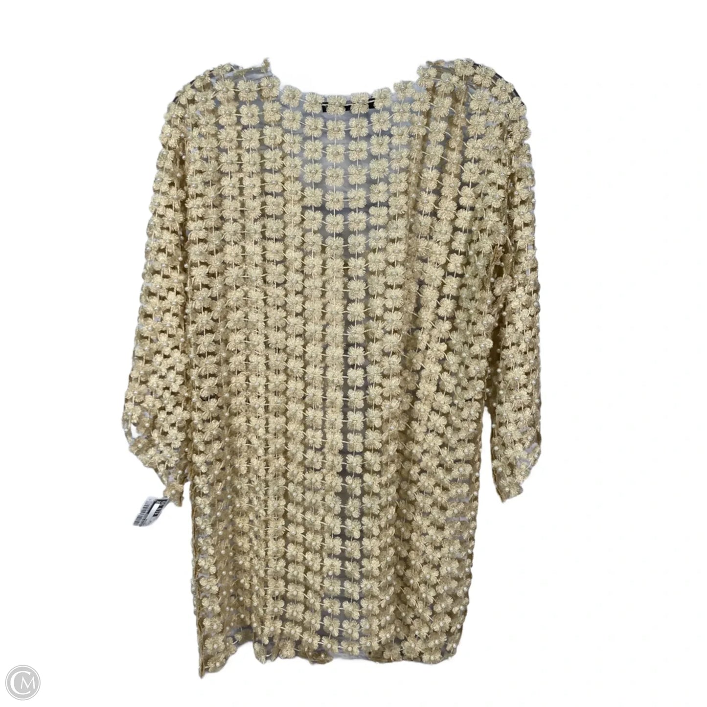 Cardigan By Boston Proper In Gold, Size: Xs
