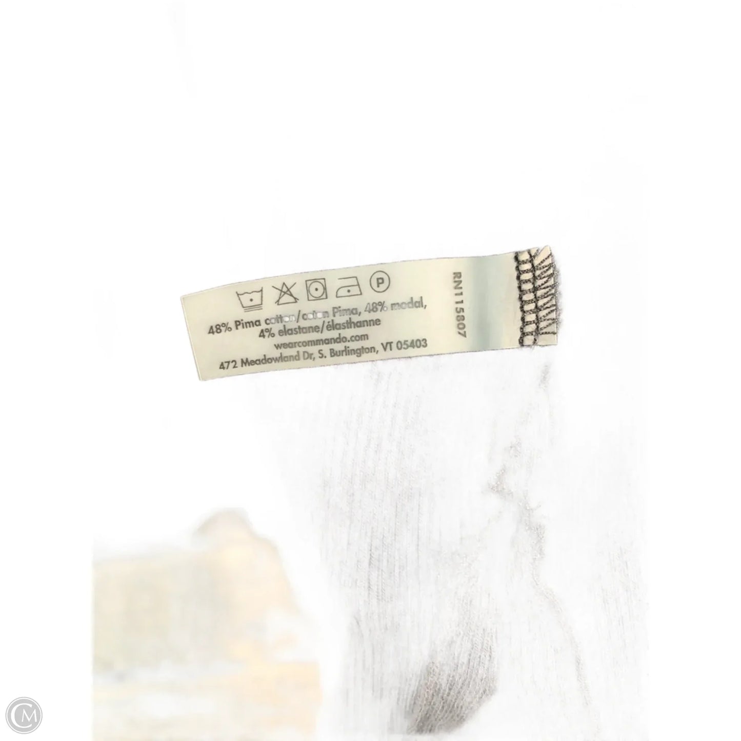 Sweater Cardigan By Commando In Grey, Size: S