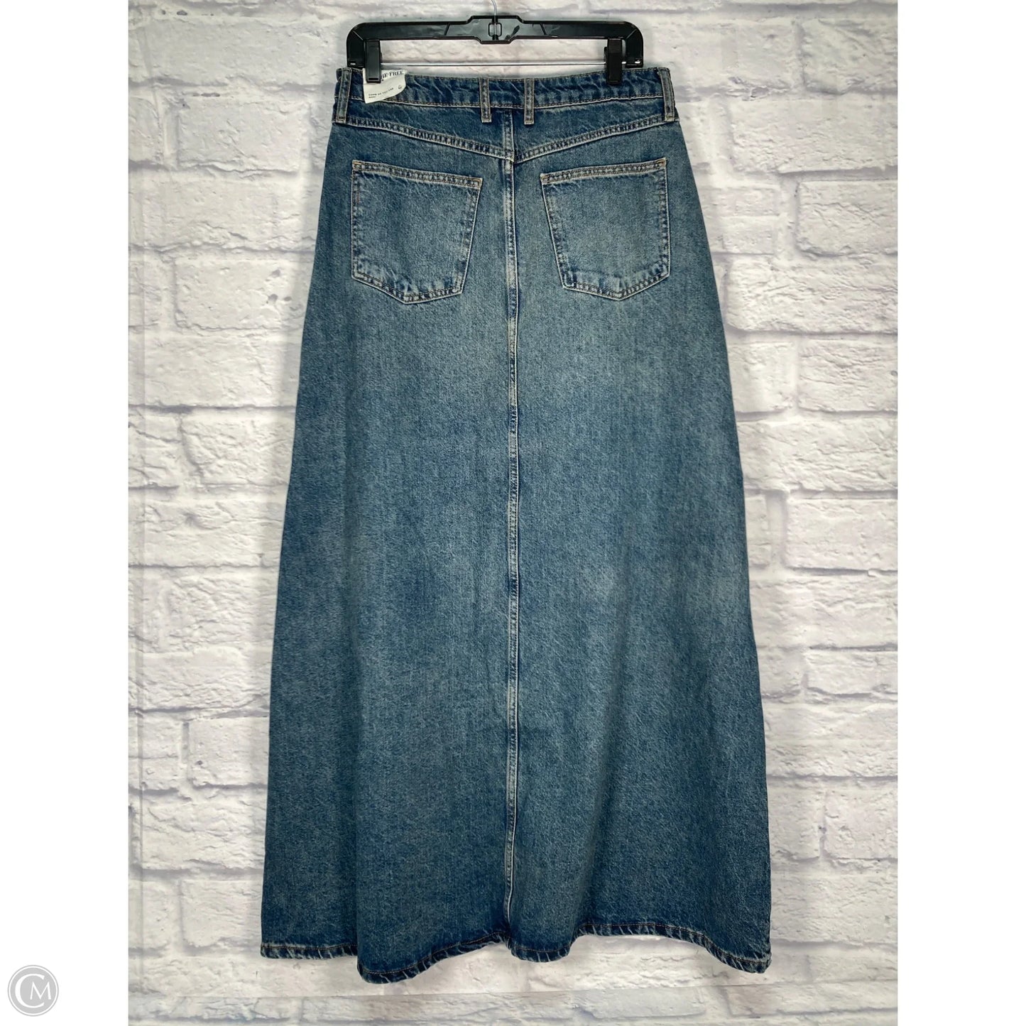 Skirt Maxi By We The Free In Blue Denim, Size: 6