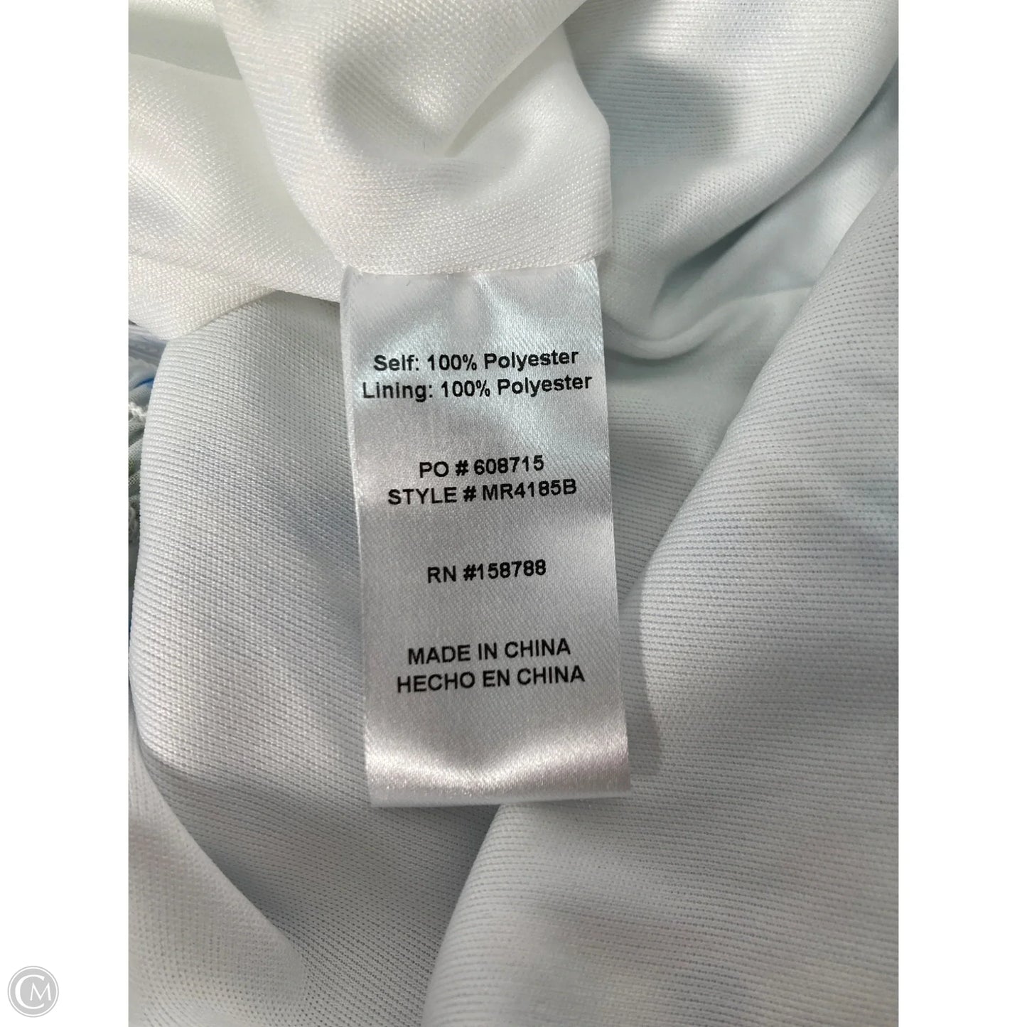 Romper By Mable In Blue & White, Size: M